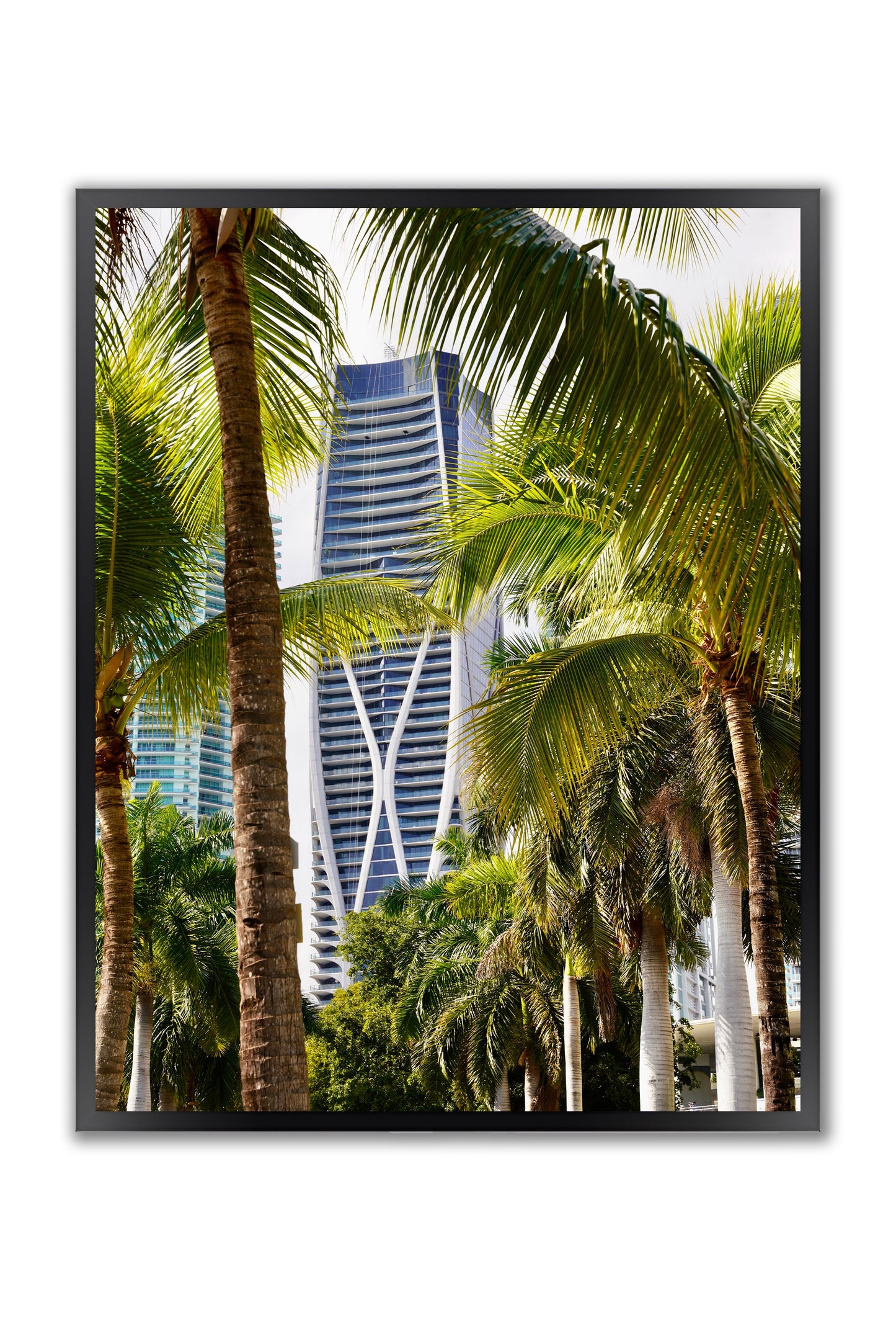 Skyscraper by Zaha Hadid in Miami - Framed Photography Print