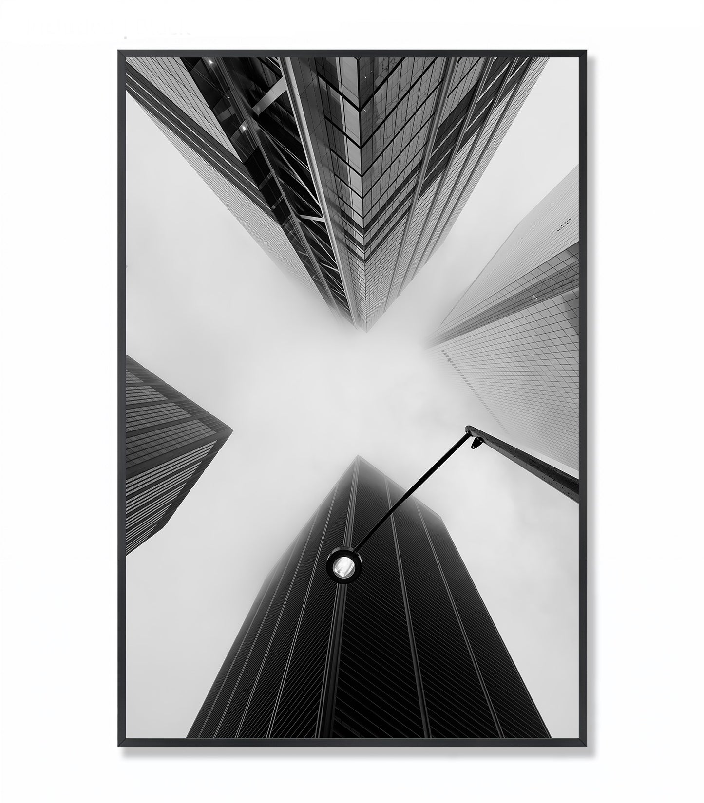 Downtown Buildings NYC - Framed Photography Poster