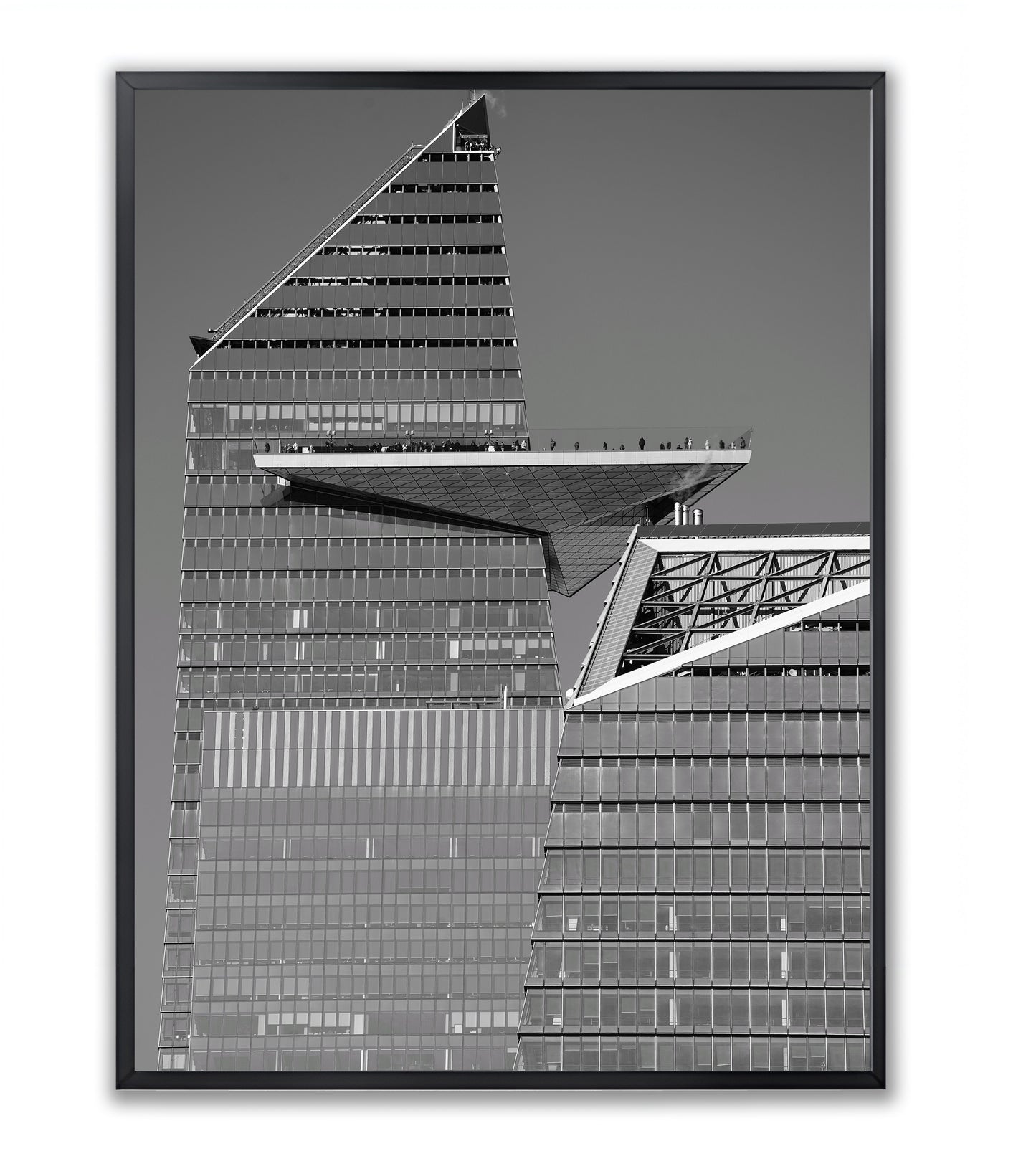 The Edge of Hudson Yards, NYC - Framed Photography Print