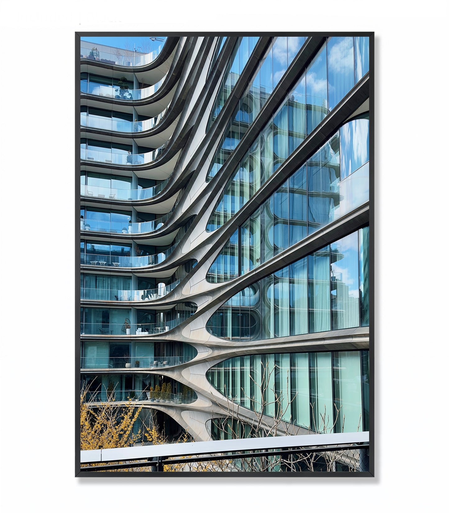 Zaha Hadid Building in NYC - Framed Photography Print