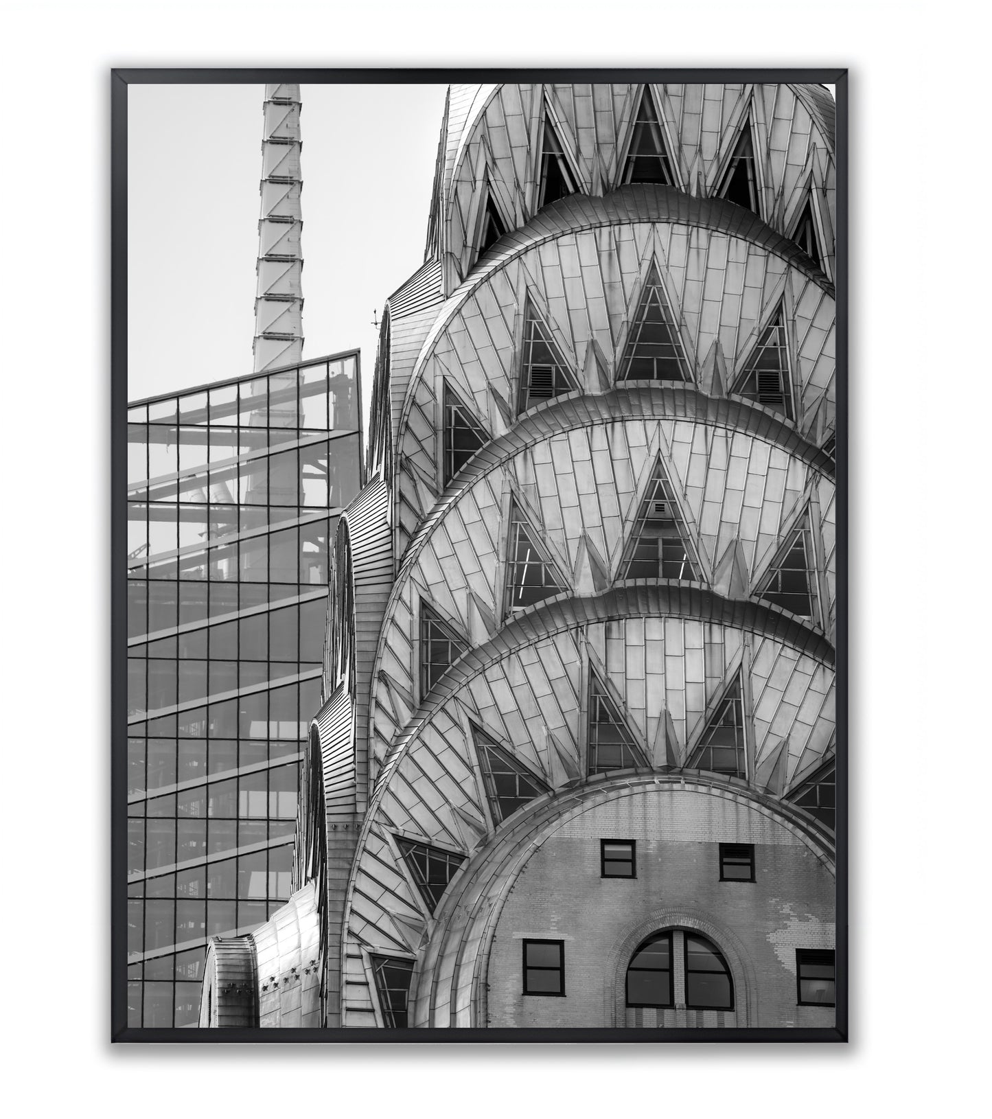 Chrysler Building: Old and New - Framed Photography Print