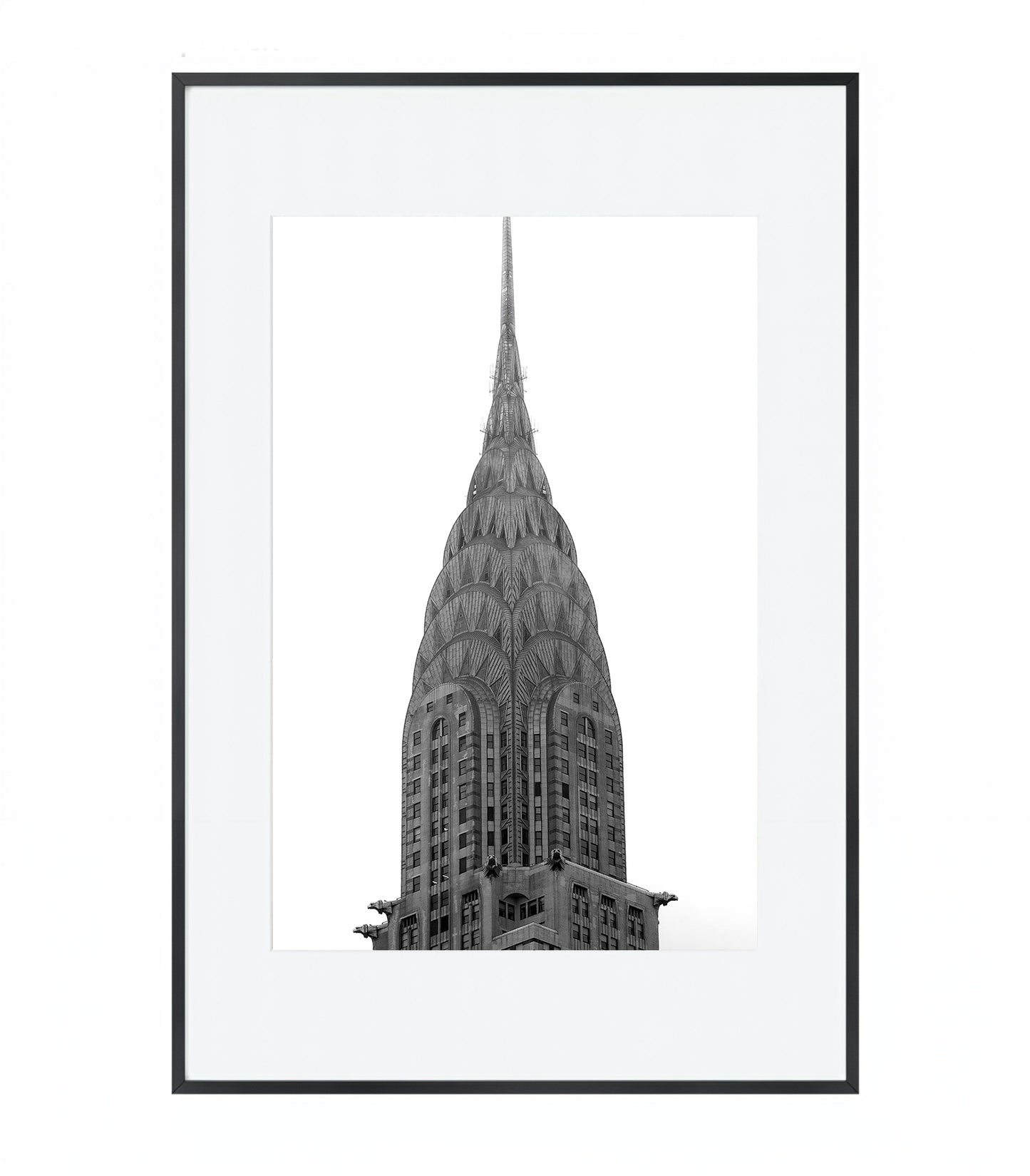 Skyscraper Jewel: Iconic Chrysler Building - Framed Photography Print