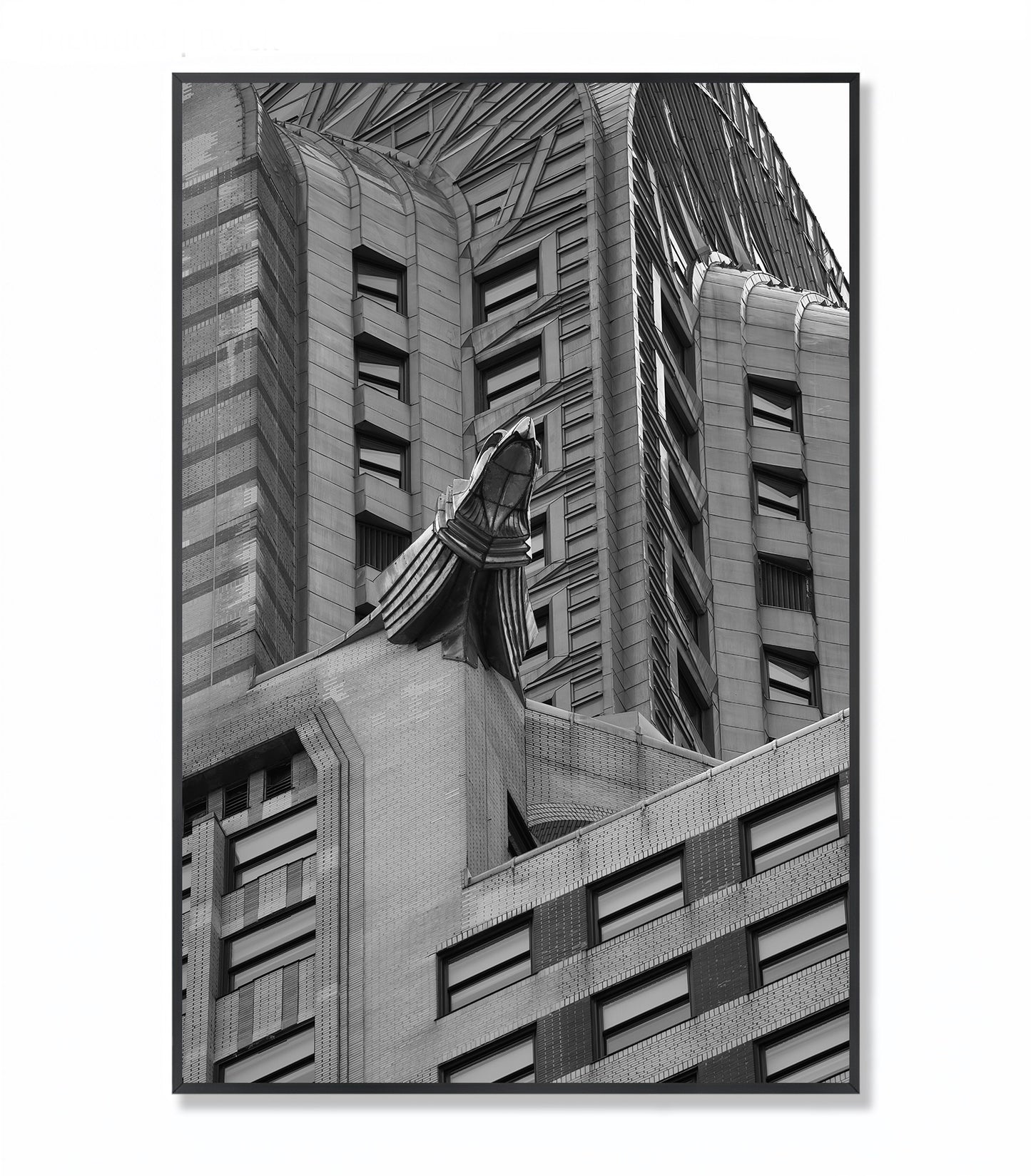 Chrysler Building Eagle - Framed Photography Print