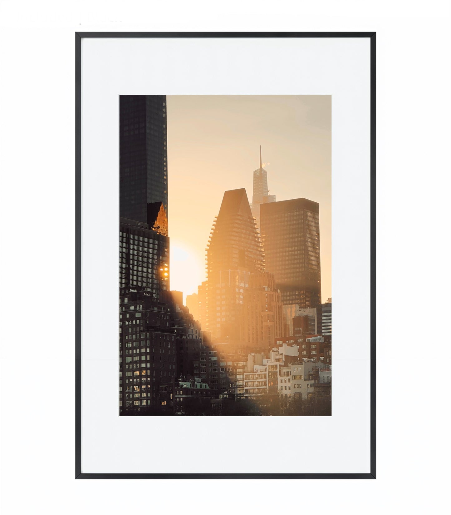 Manhattan Golden Hour - Framed Photography Print