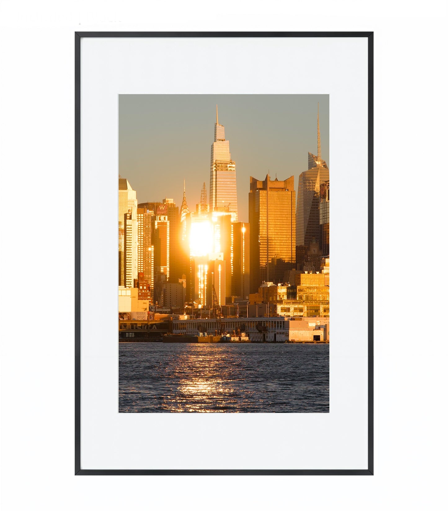 Sunset in the City - Framed Photography Print