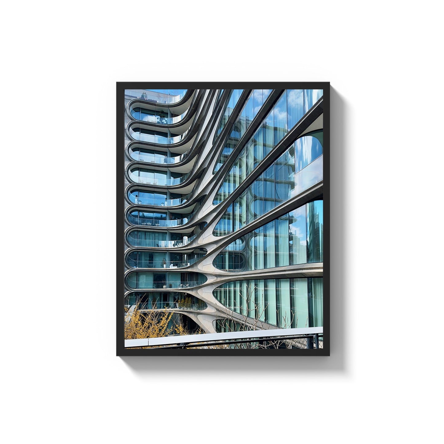 Zaha Hadid Building in NYC - Framed Photography Print