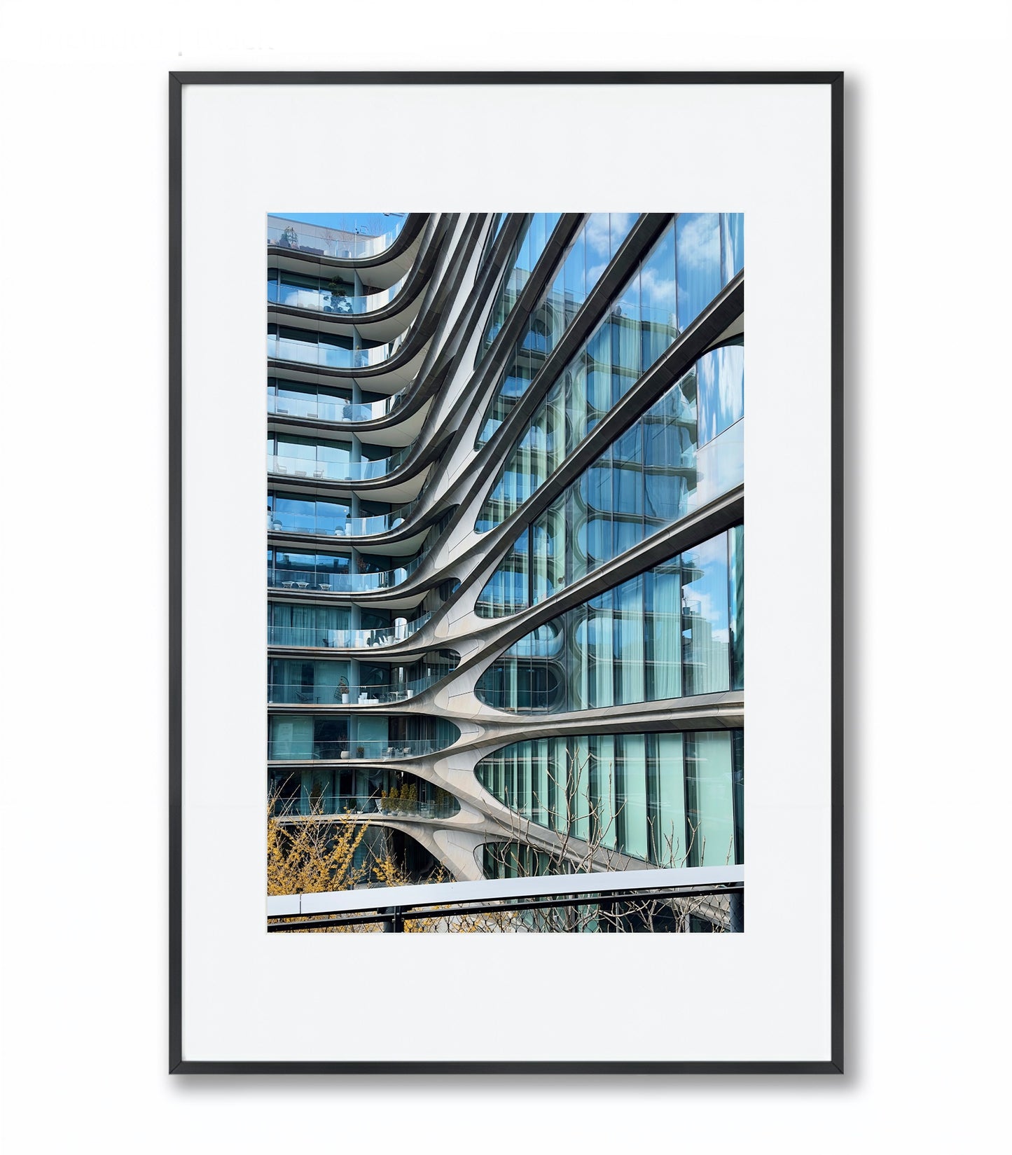 Zaha Hadid Building in NYC - Framed Photography Print