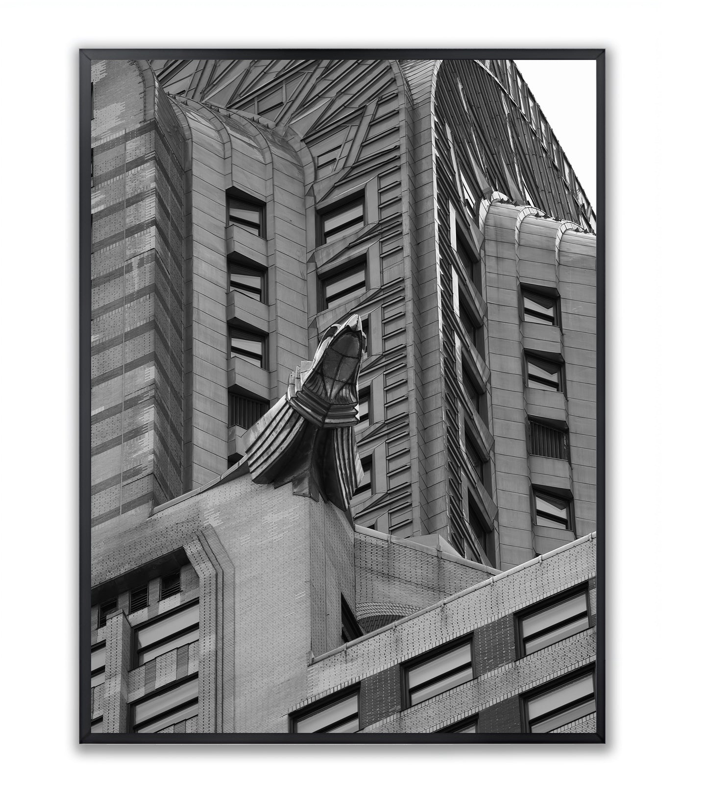 Chrysler Building Eagle - Framed Photography Print