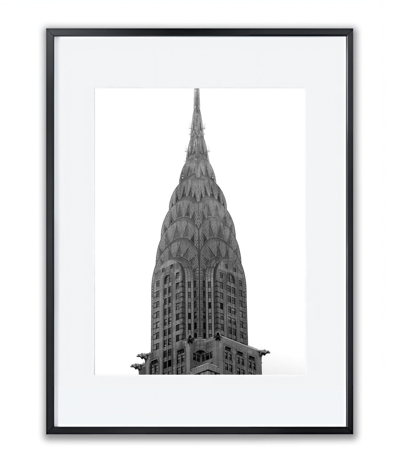 Skyscraper Jewel: Iconic Chrysler Building - Framed Photography Print
