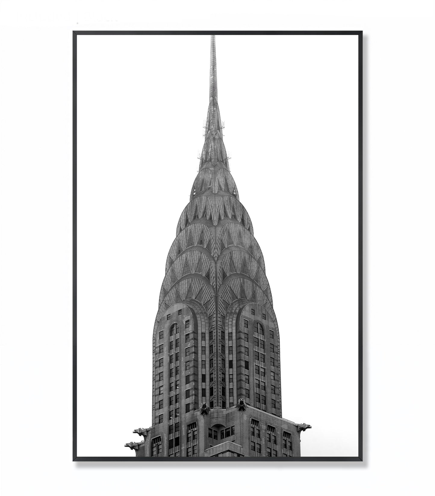 Skyscraper Jewel: Iconic Chrysler Building - Framed Photography Print