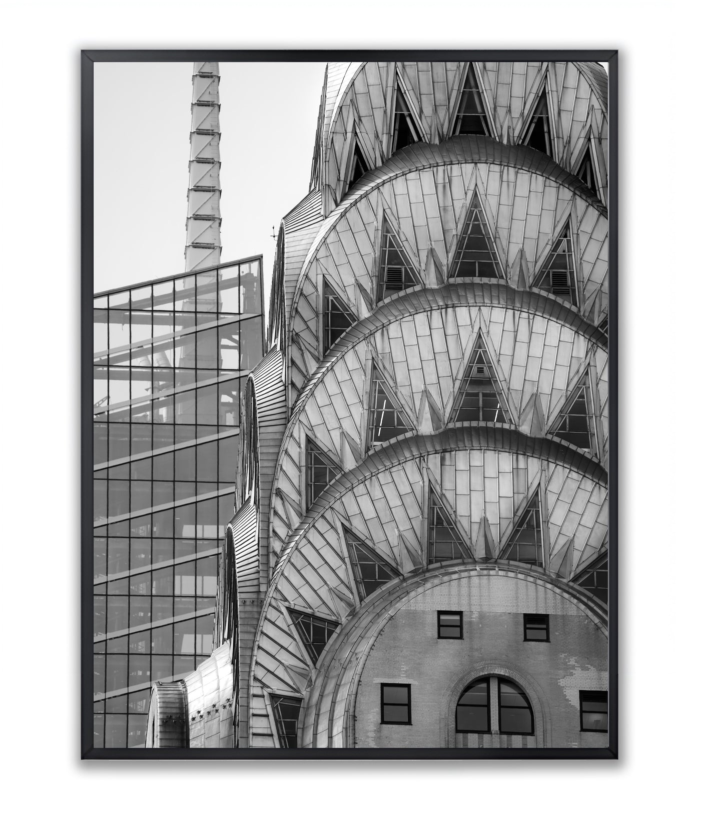 Chrysler Building: Old and New - Framed Photography Print