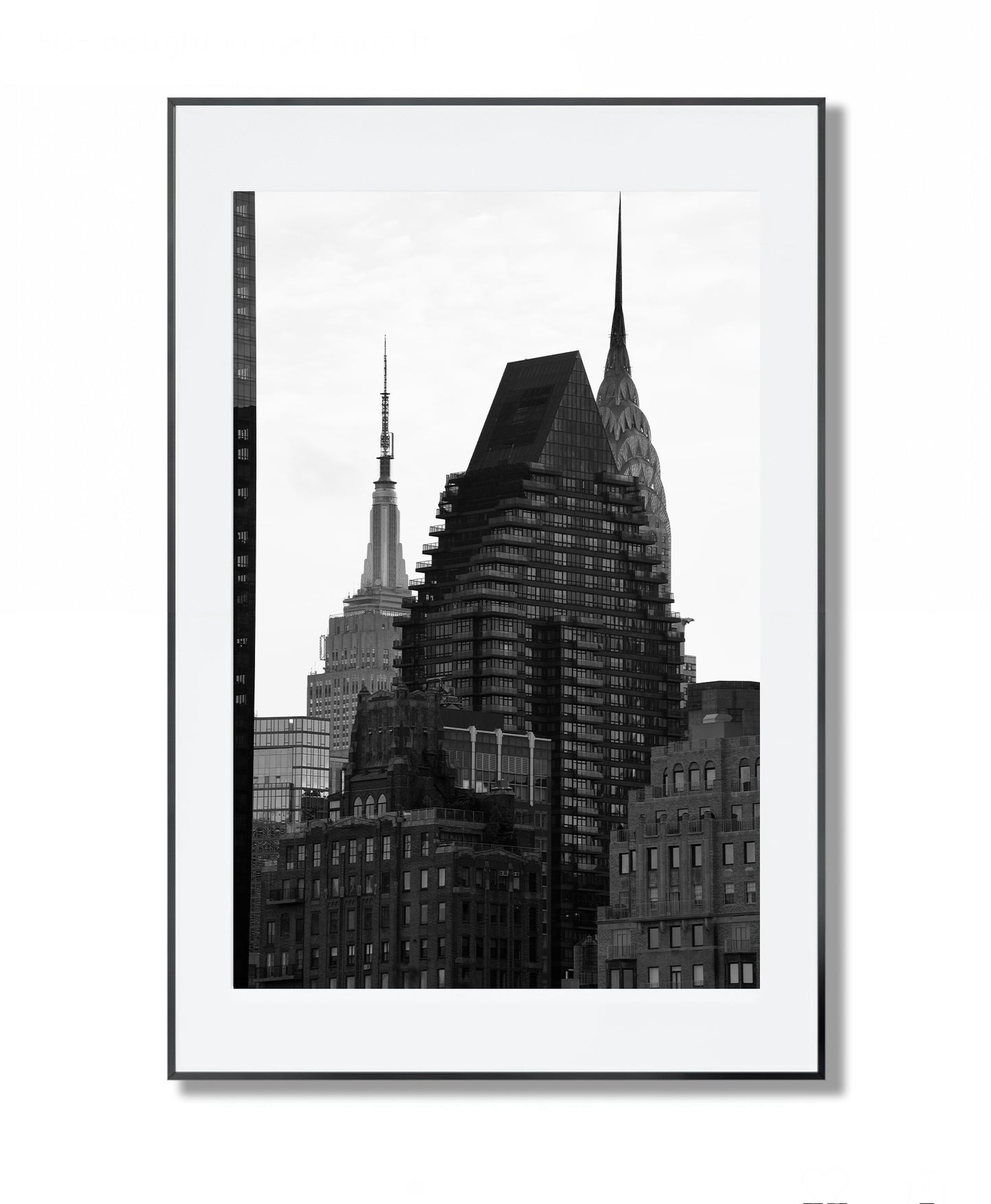 Two Iconic buildings - Framed Photography Poster
