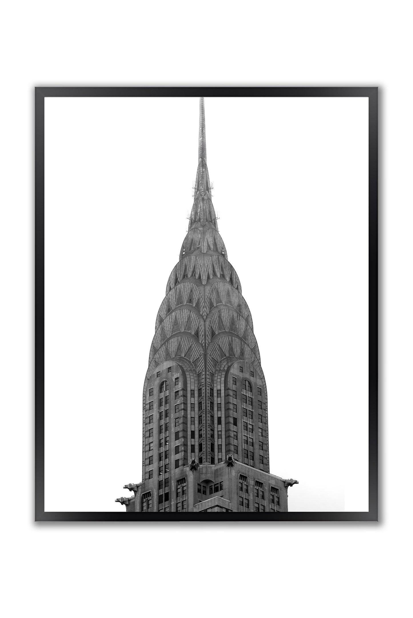 Skyscraper Jewel: Iconic Chrysler Building - Framed Photography Print