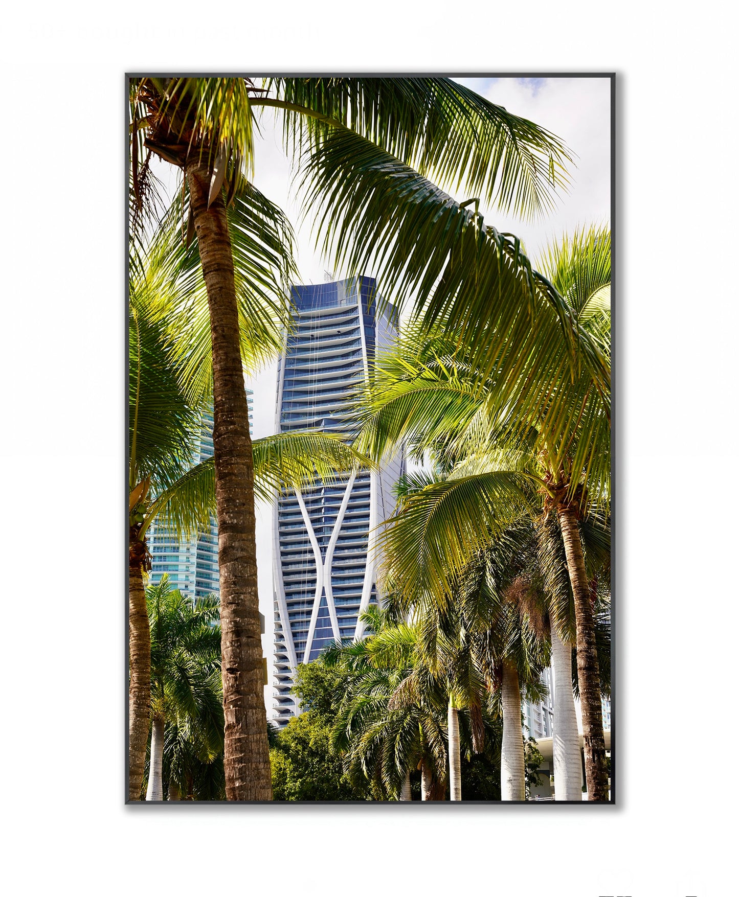 Skyscraper by Zaha Hadid in Miami - Framed Photography Print
