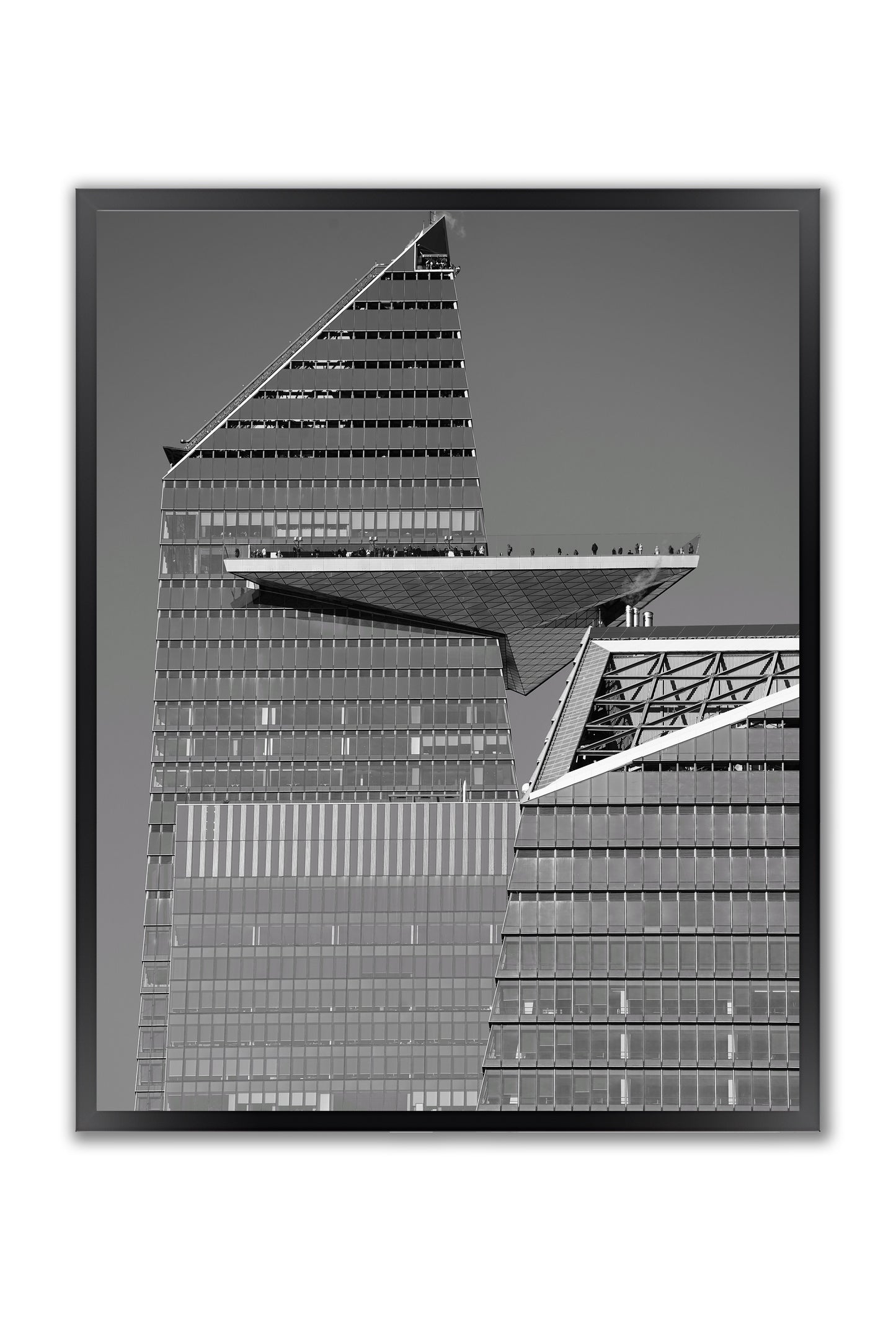 The Edge of Hudson Yards, NYC - Framed Photography Print