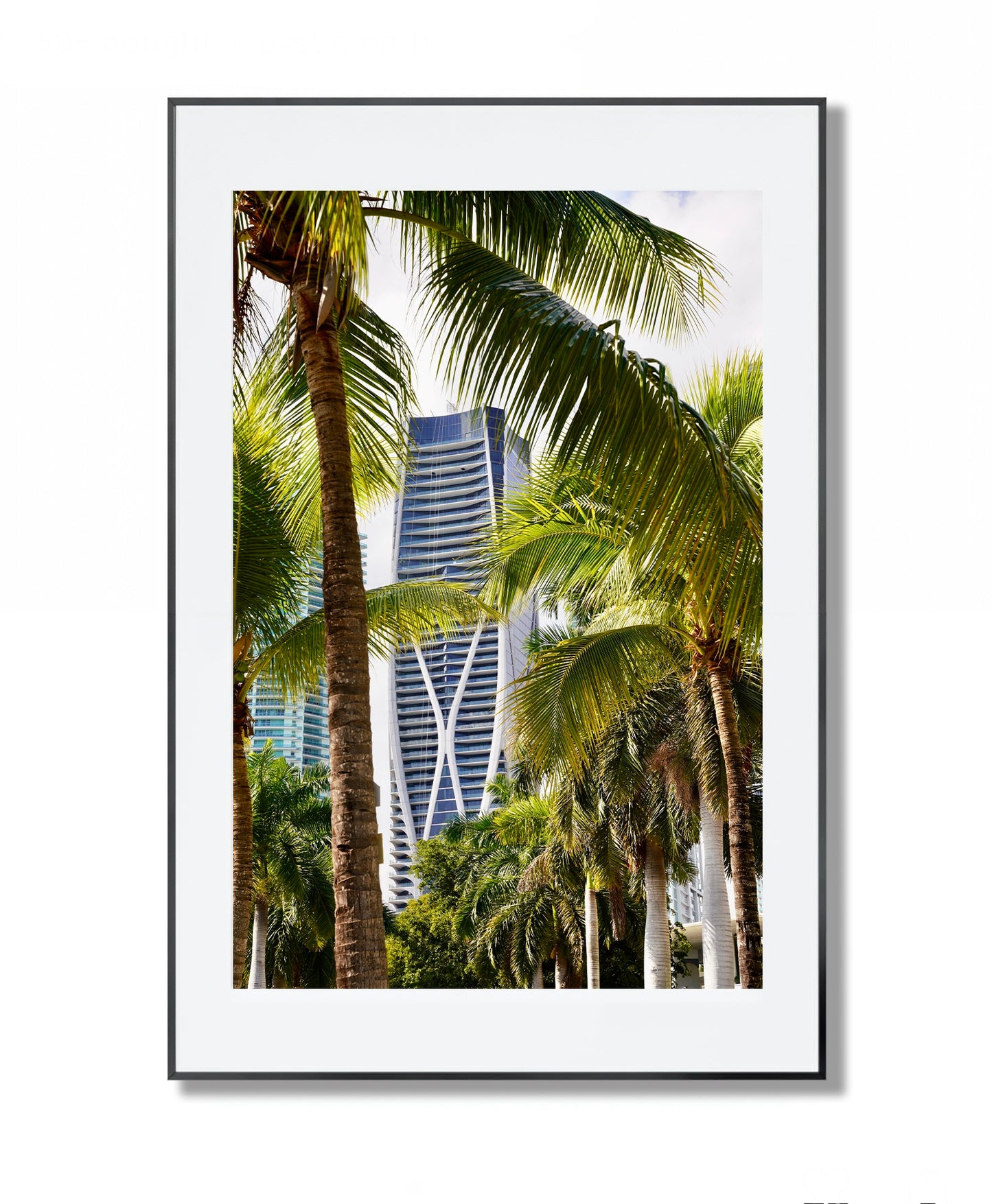 Skyscraper by Zaha Hadid in Miami - Framed Photography Print