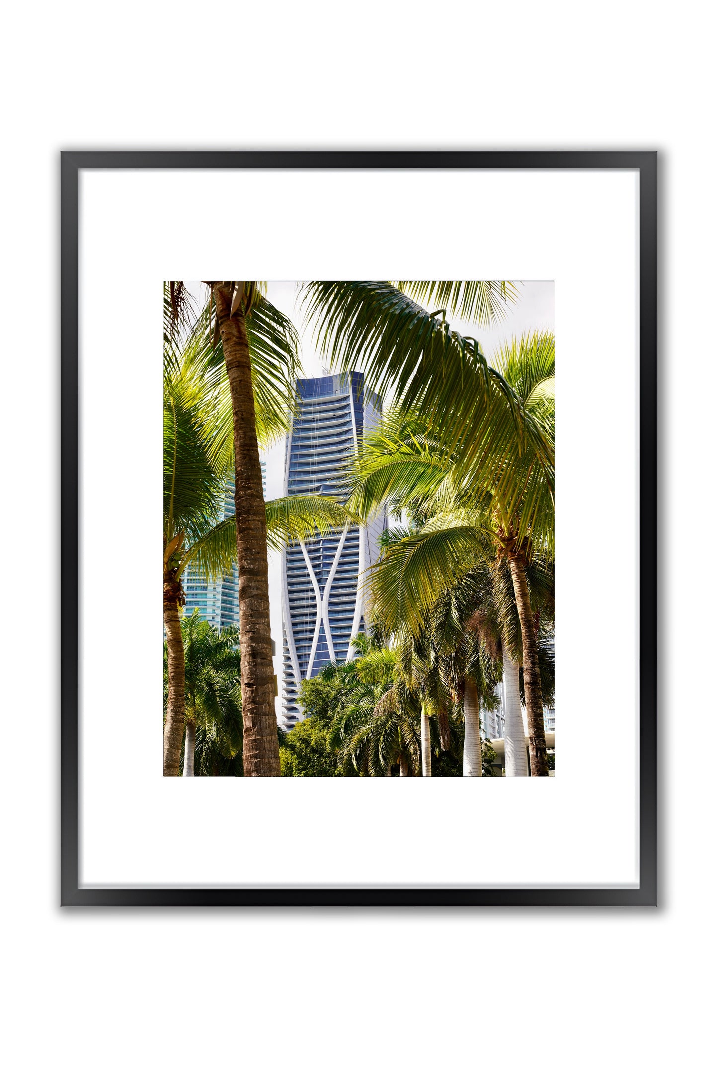Skyscraper by Zaha Hadid in Miami - Framed Photography Print