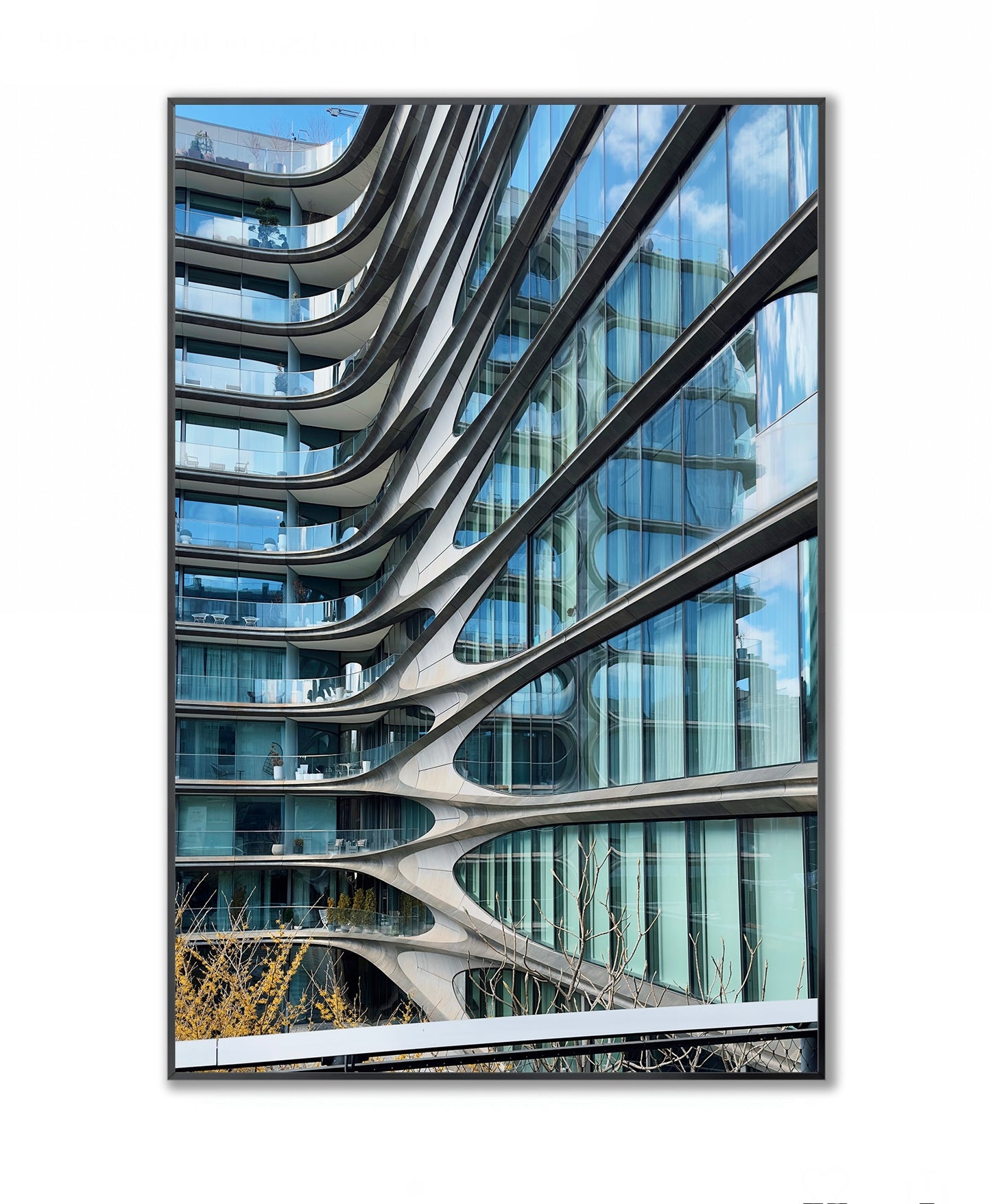 Zaha Hadid Building in NYC - Framed Photography Print