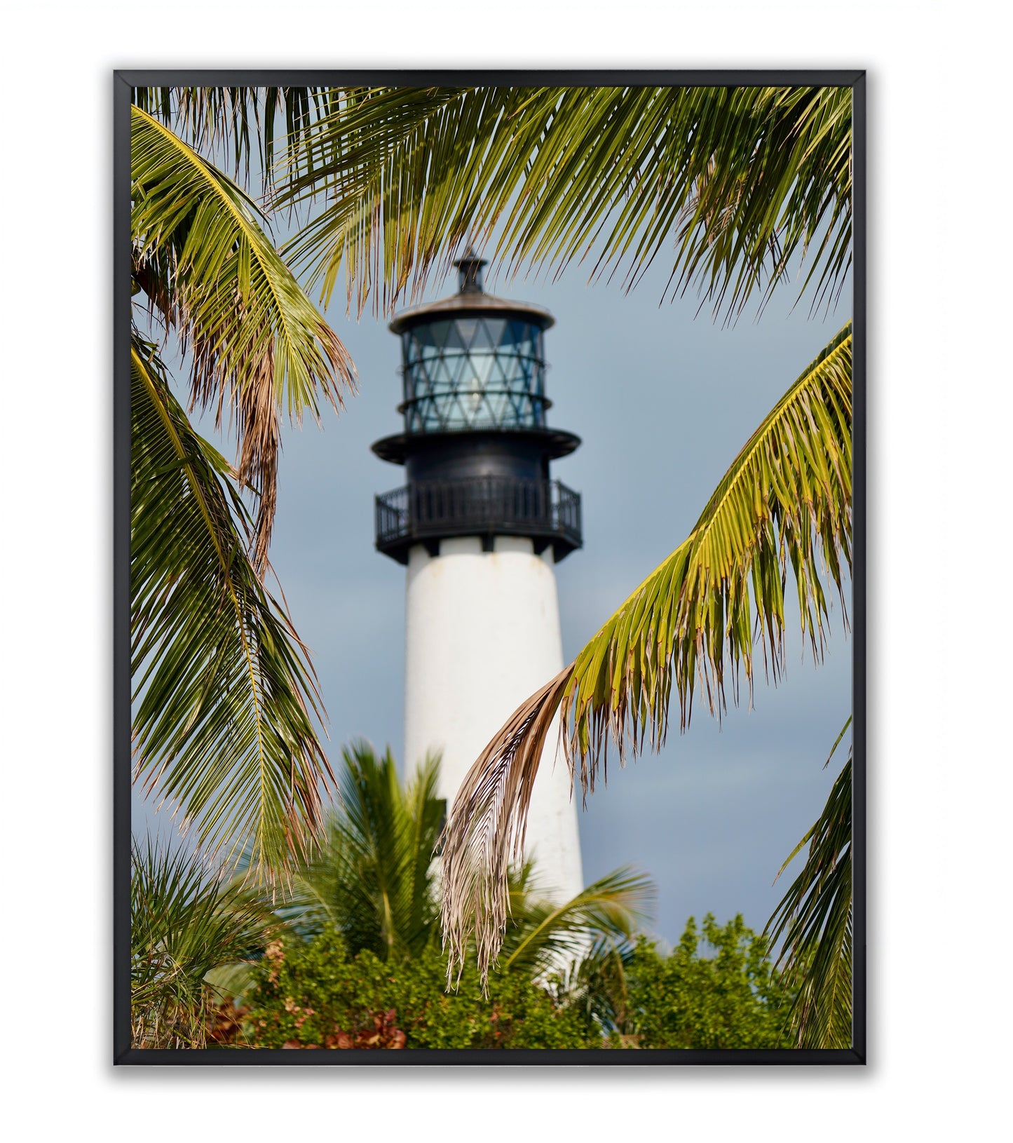 Cape Florida - Miami Lighthouse - Framed Photography Print