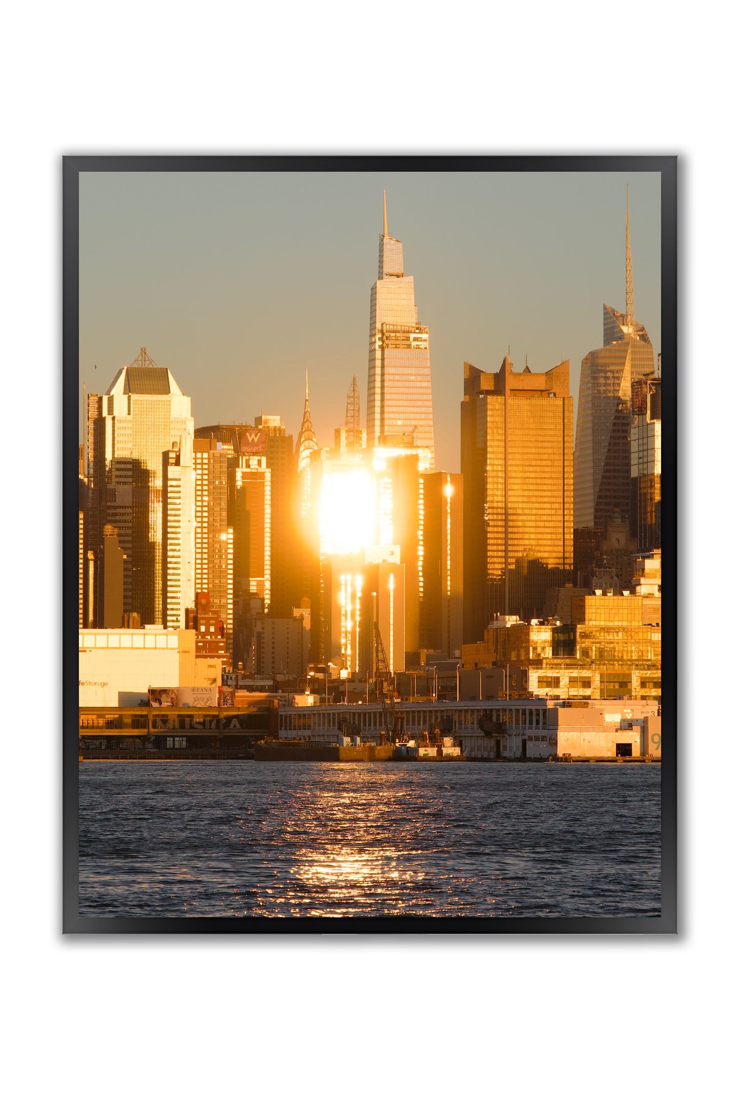 Sunset in the City - Framed Photography Print