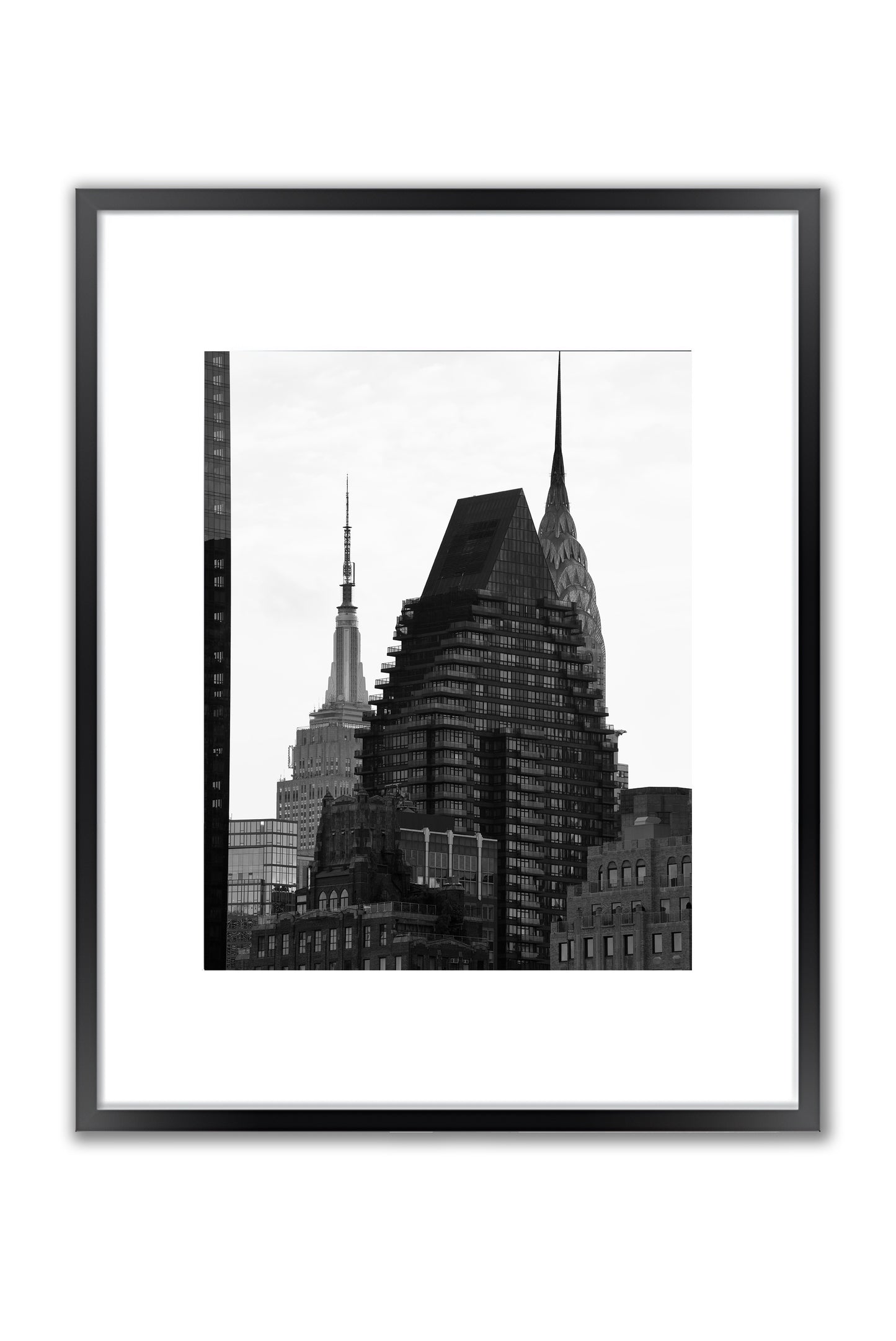 Two Iconic buildings  - Framed Photography Poster