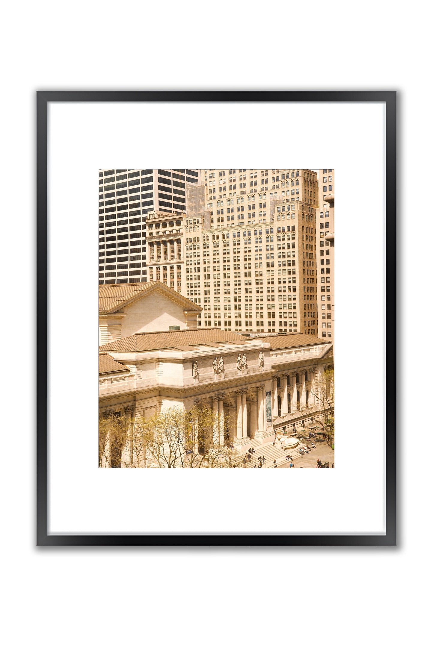 New York Public Library - Framed Photography Print