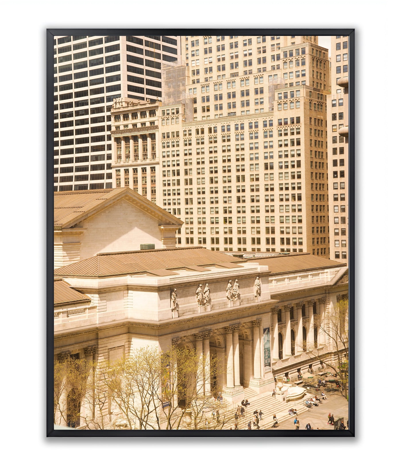 New York Public Library - Framed Photography Print