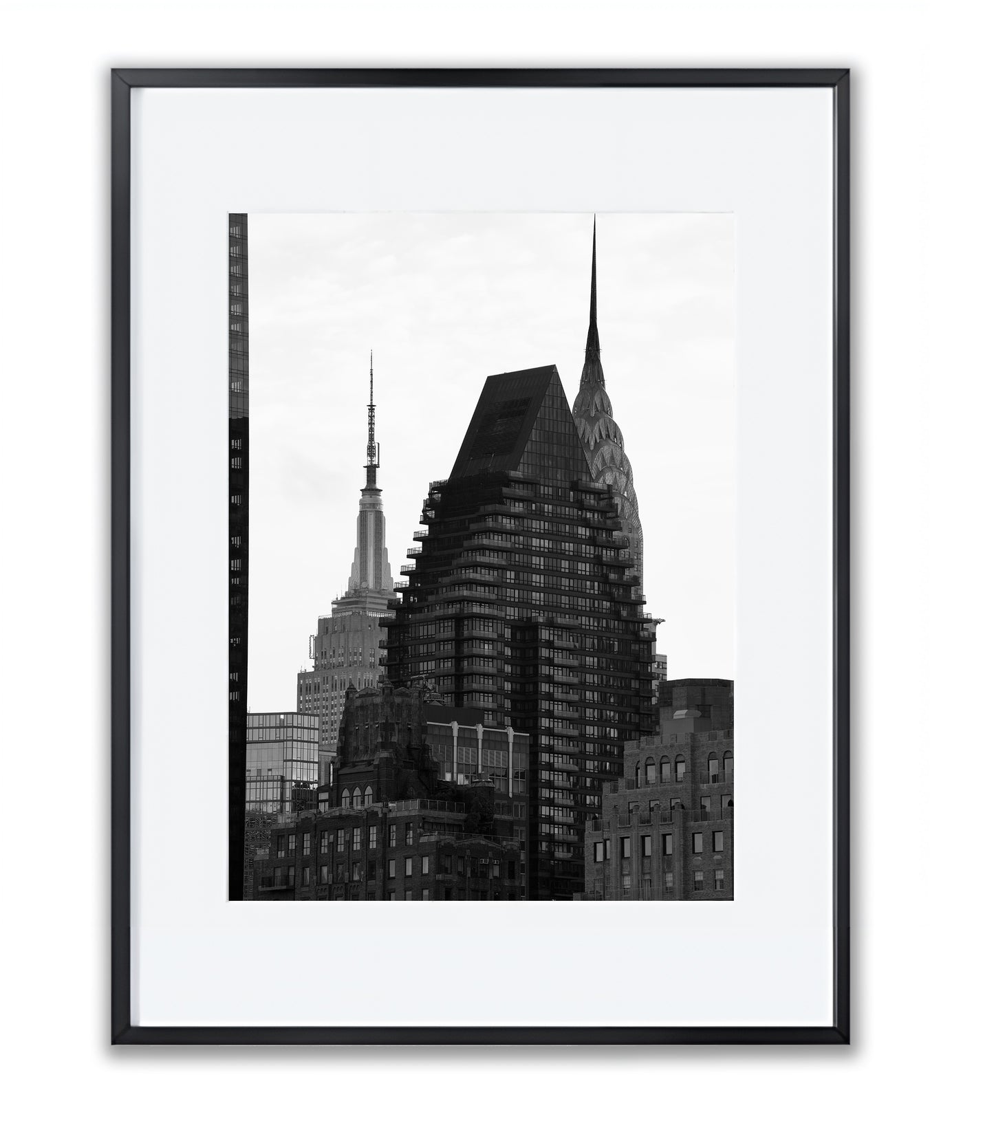 Two Iconic buildings  - Framed Photography Poster