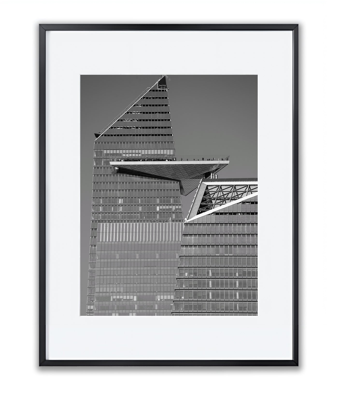 The Edge of Hudson Yards, NYC - Framed Photography Print