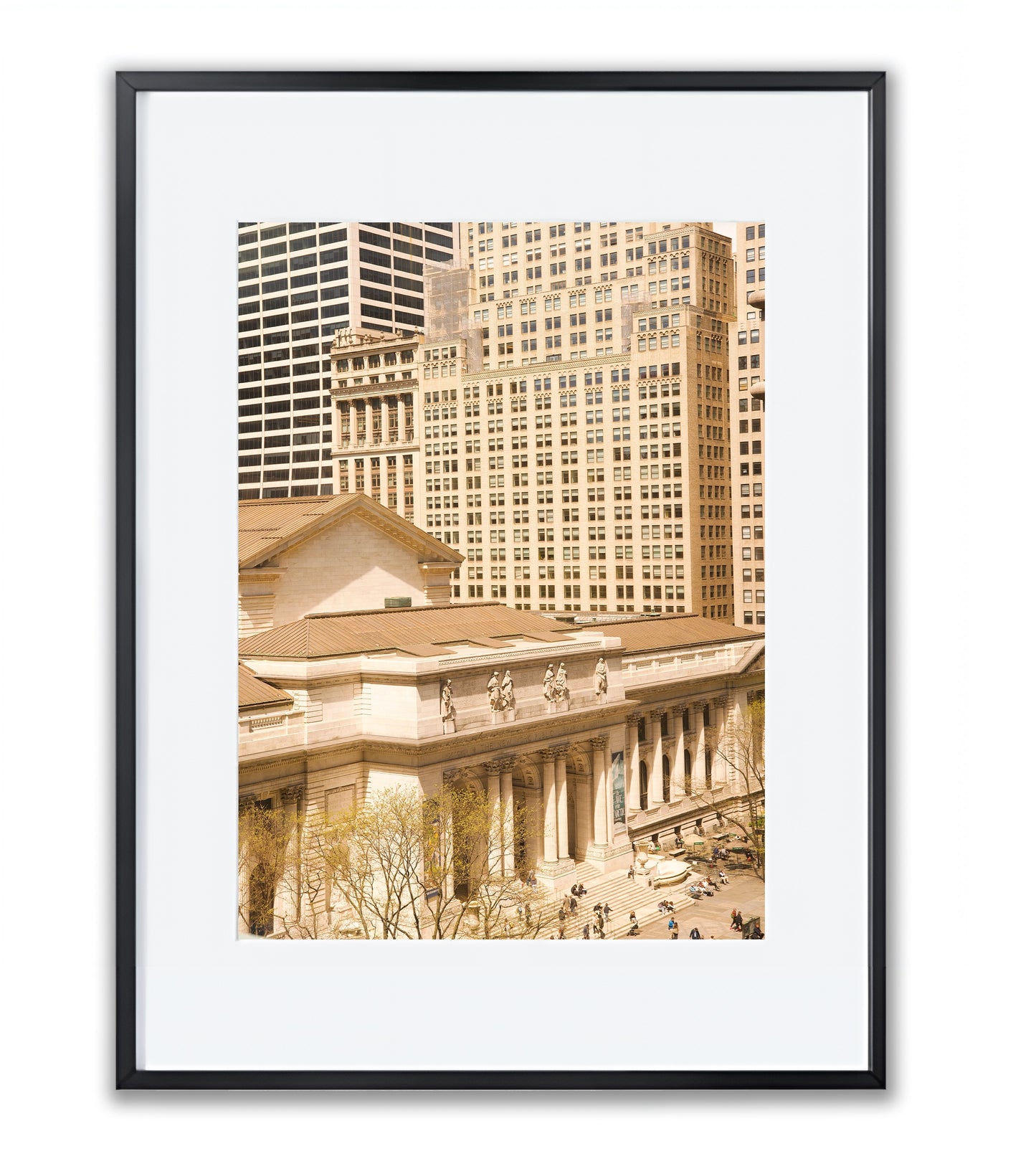 New York Public Library - Framed Photography Print