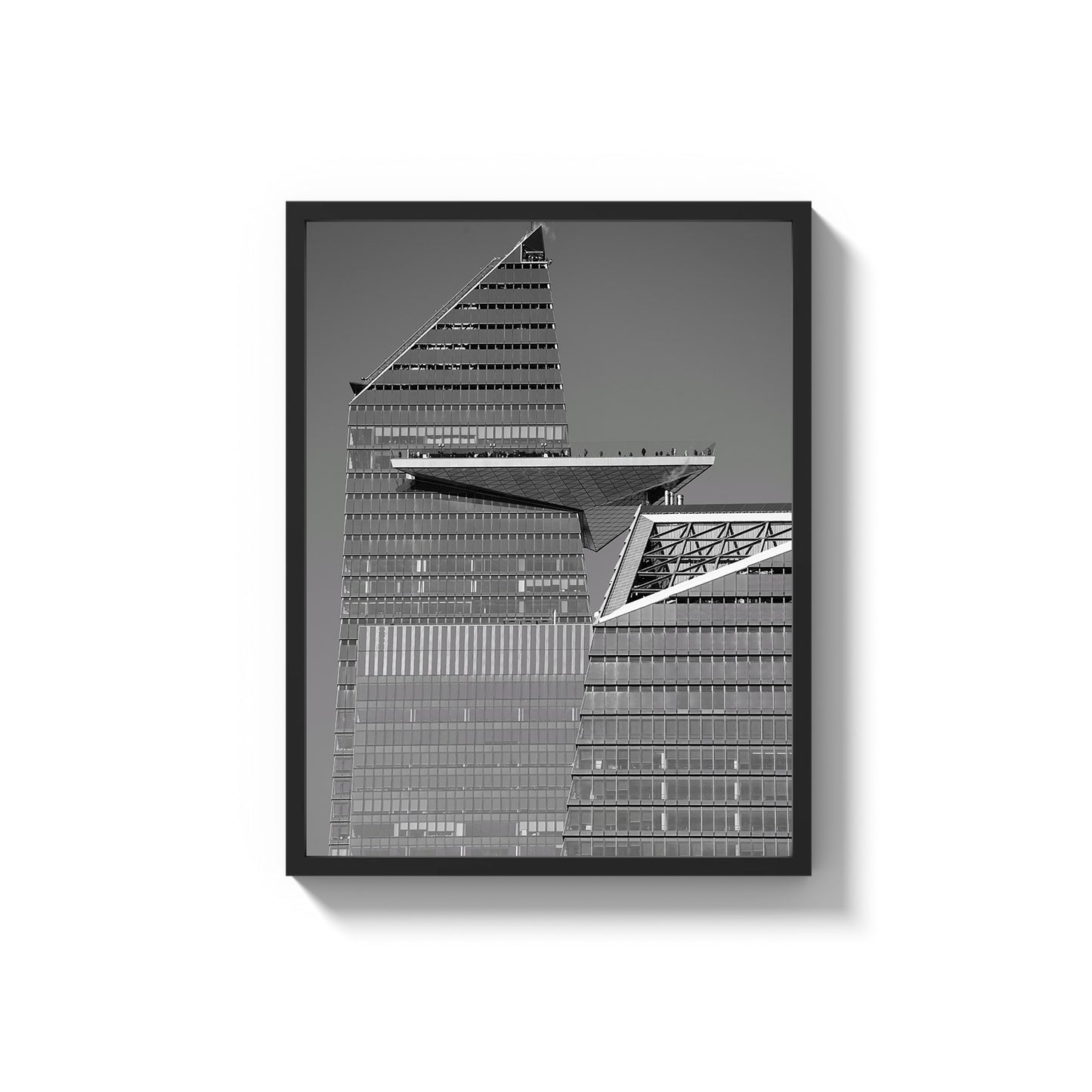 The Edge of Hudson Yards, NYC - Framed Photography Print