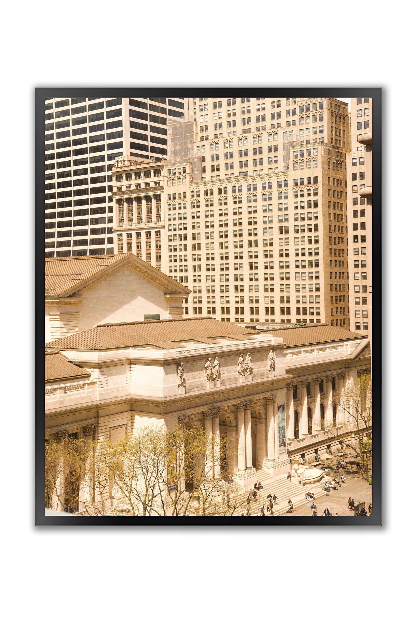 New York Public Library - Framed Photography Print