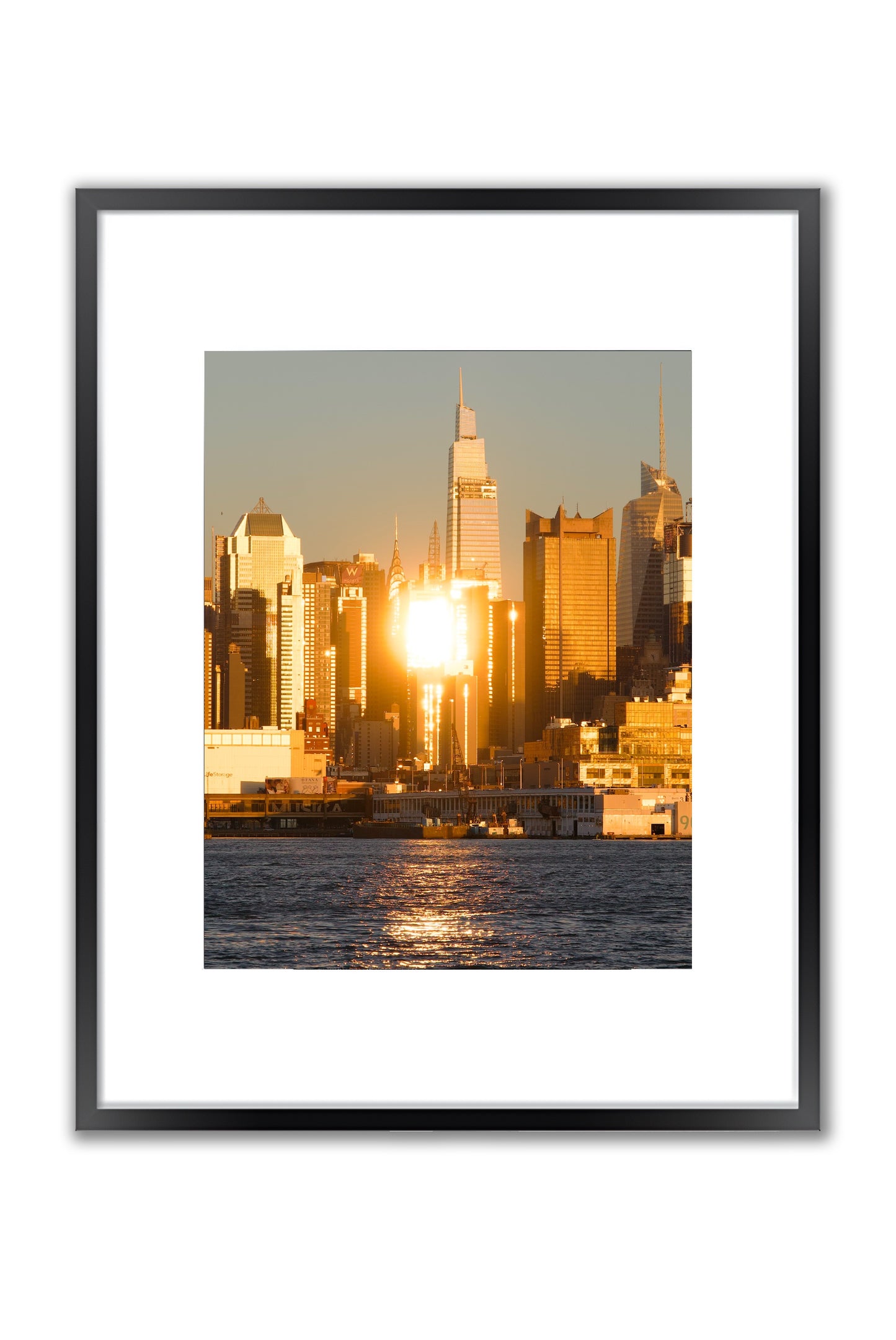 Sunset in the City - Framed Photography Print