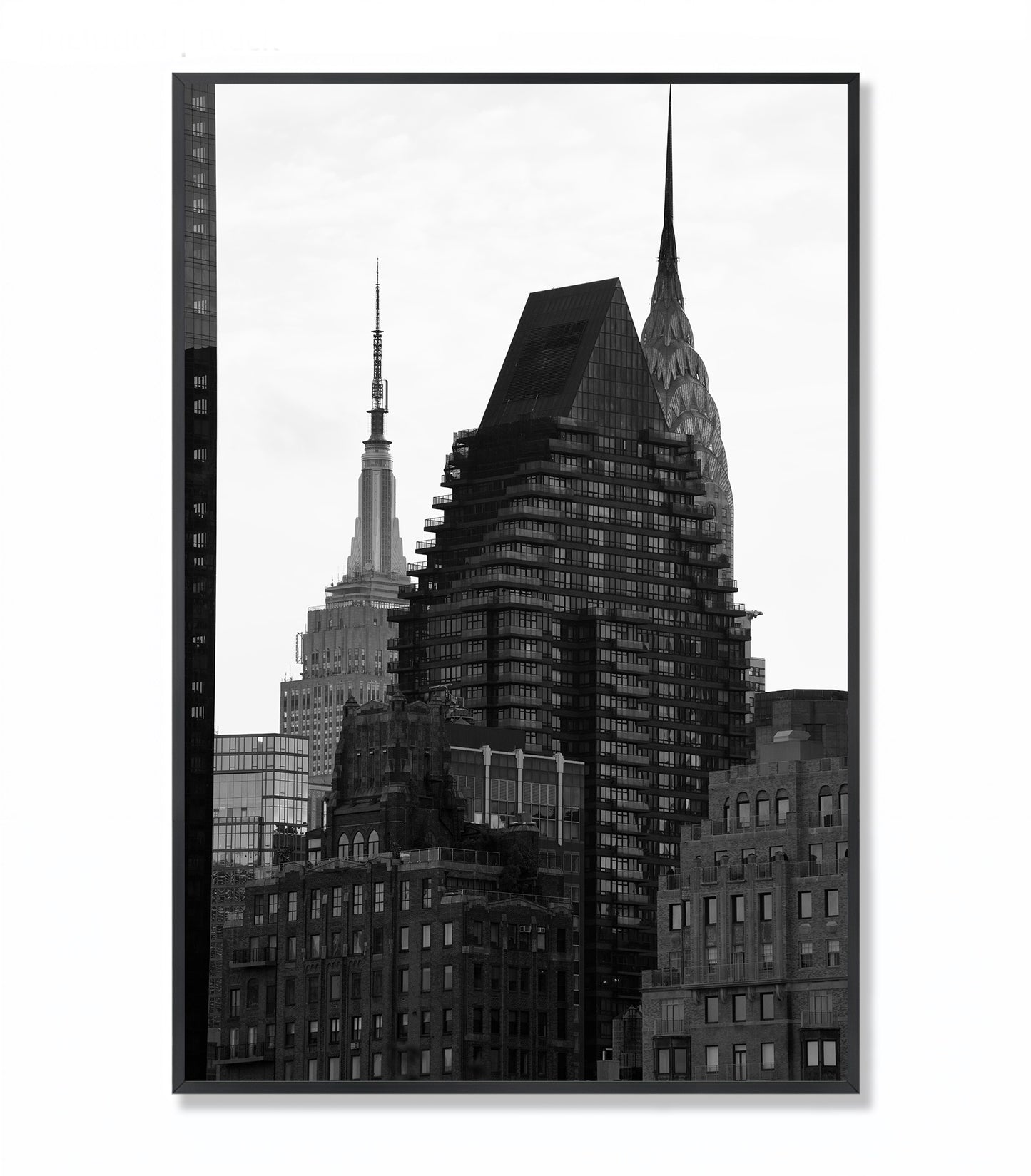 Two Iconic buildings  - Framed Photography Poster