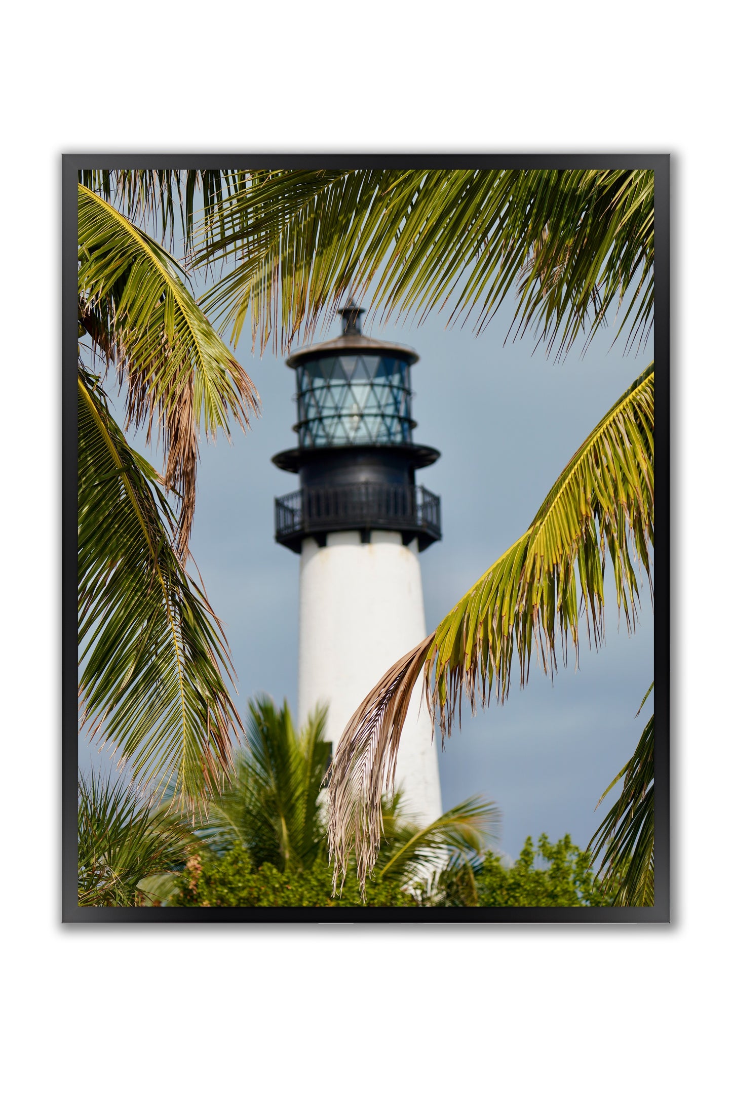 Cape Florida - Miami Lighthouse - Framed Photography Print