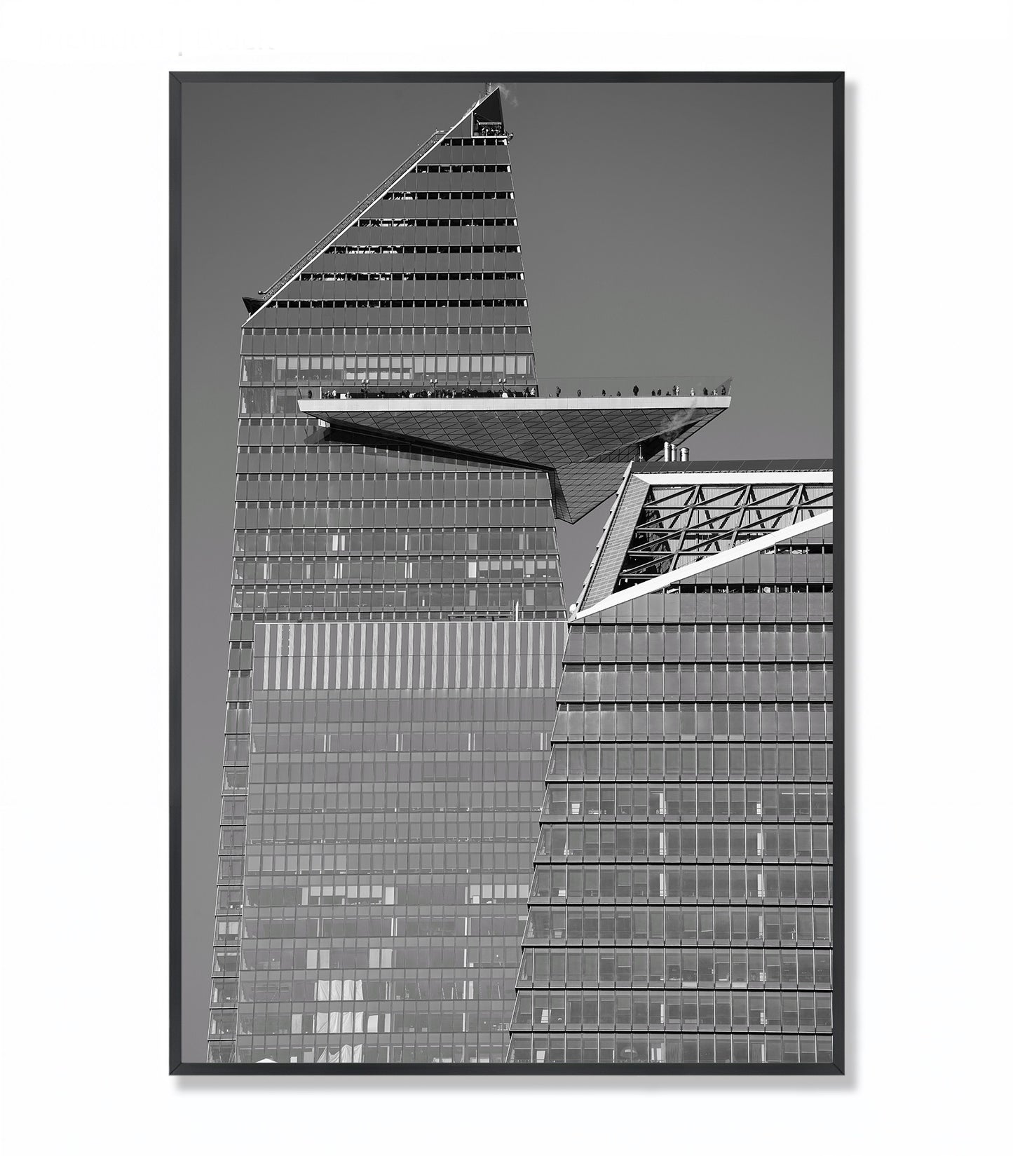 The Edge of Hudson Yards, NYC - Framed Photography Print