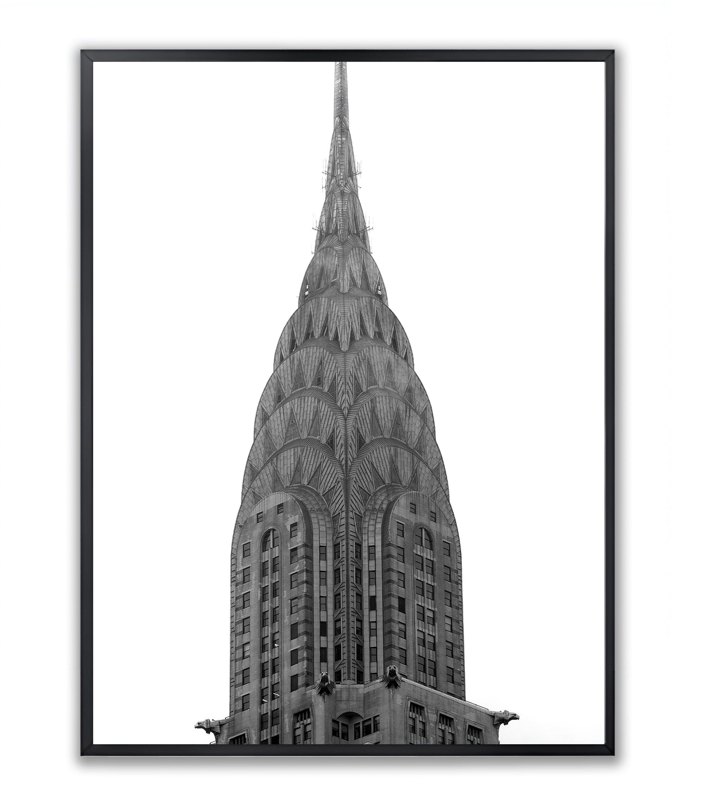 Skyscraper Jewel: Iconic Chrysler Building - Framed Photography Print