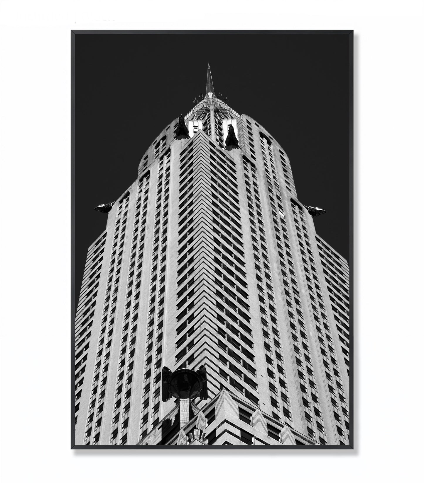 Art Deco Icon: Chrysler Building - Framed Photography Print