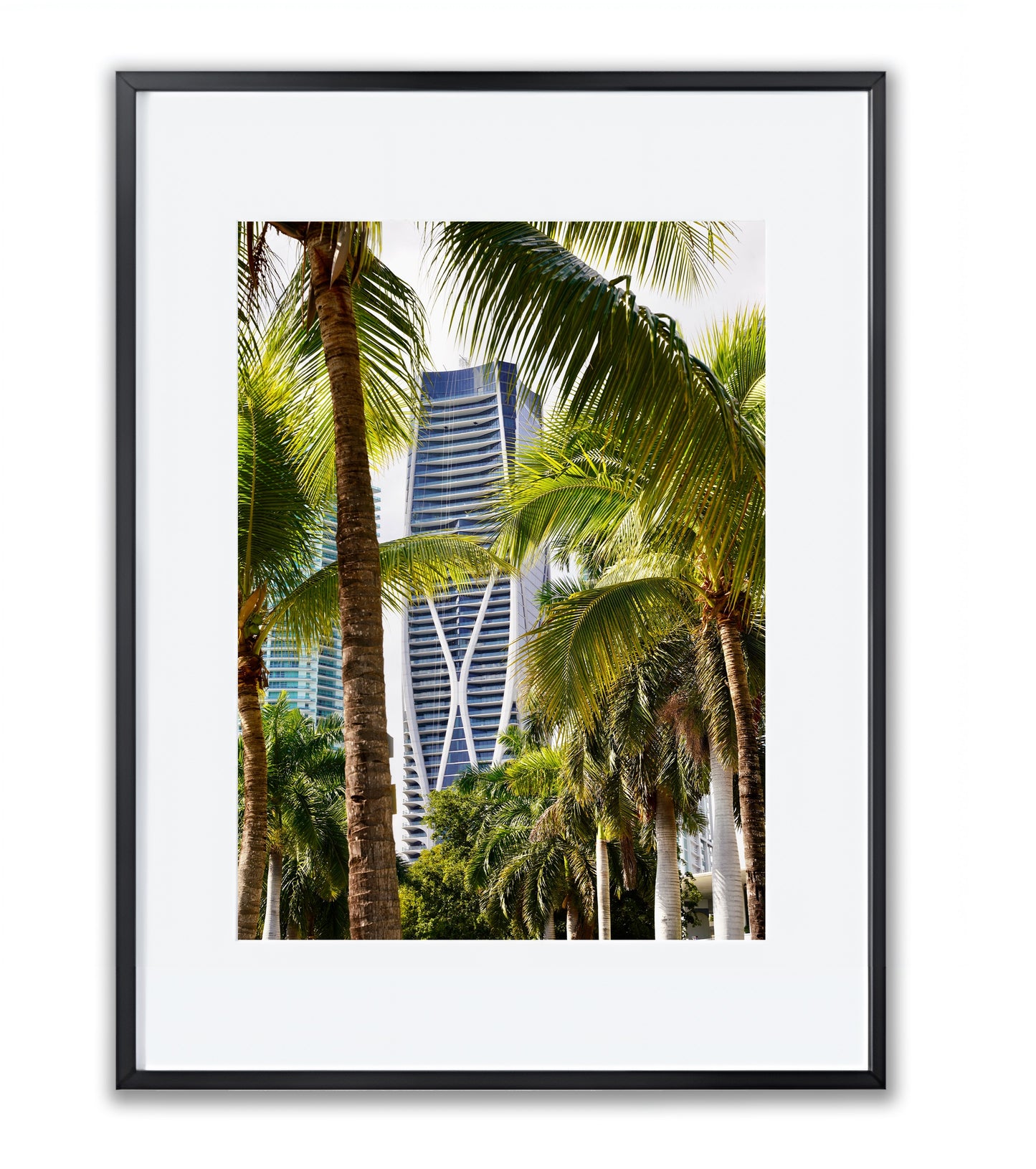 Skyscraper by Zaha Hadid in Miami - Framed Photography Print