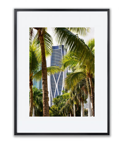 Skyscraper by Zaha Hadid in Miami - Framed Photography Print