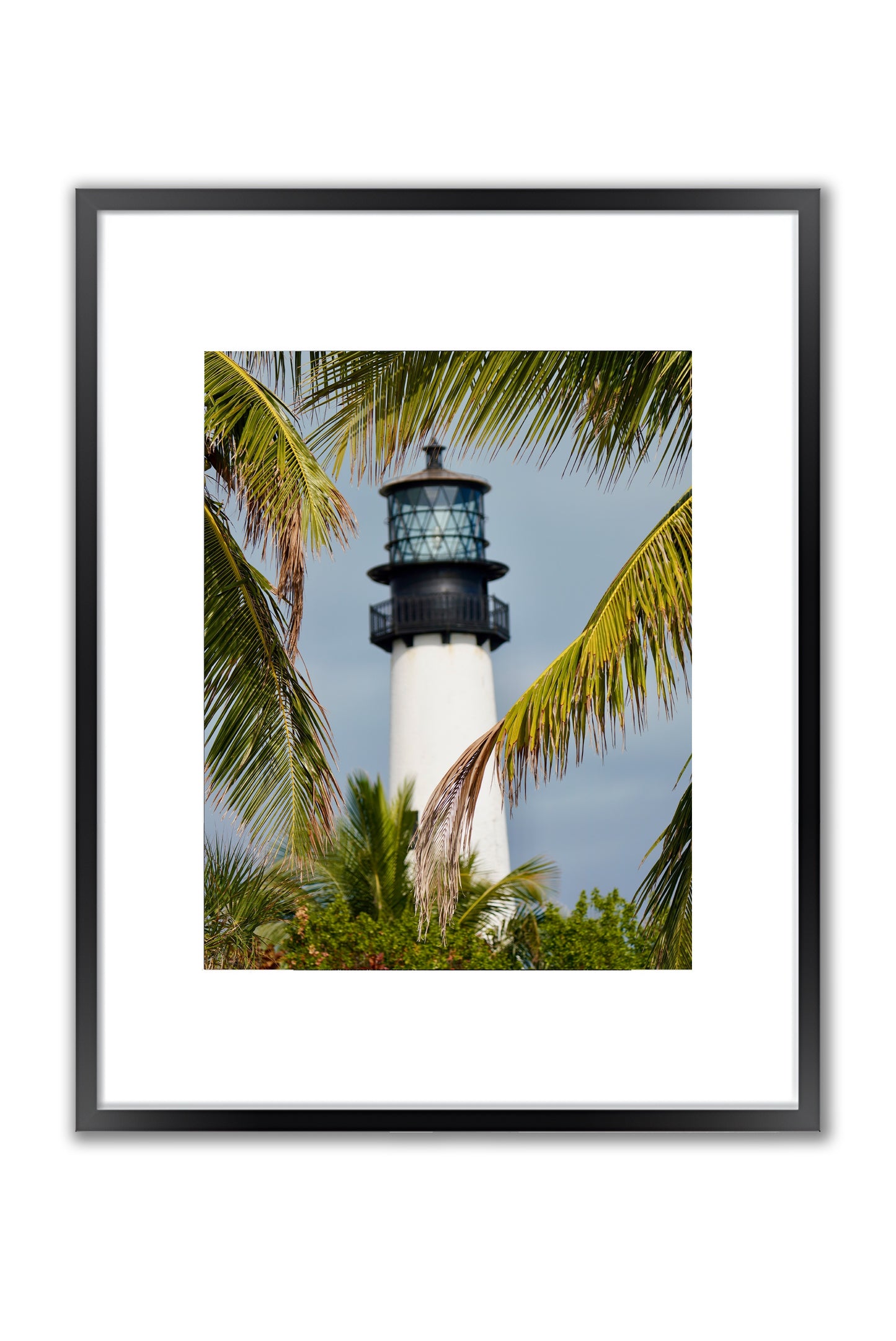Cape Florida - Miami Lighthouse - Framed Photography Print