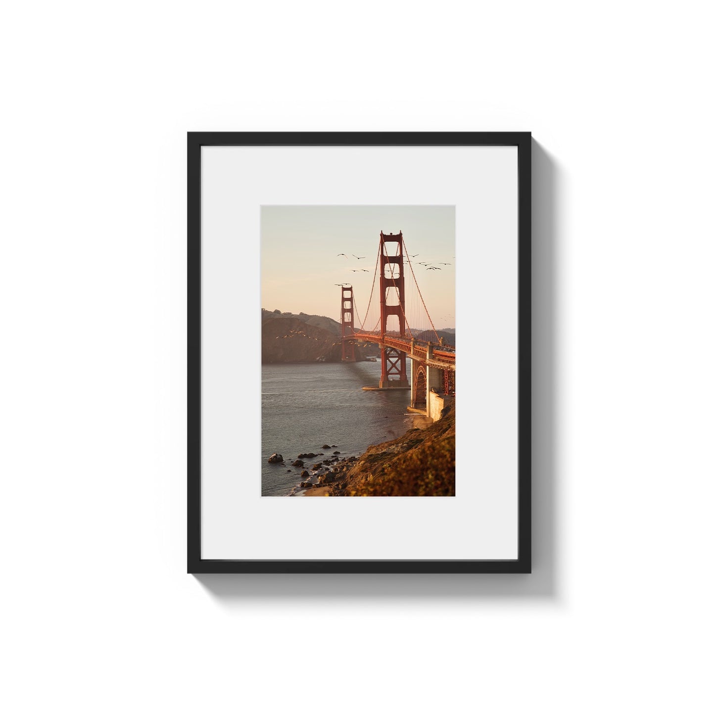 Golden Gates, San Francisco, California- Framed Photography Poster