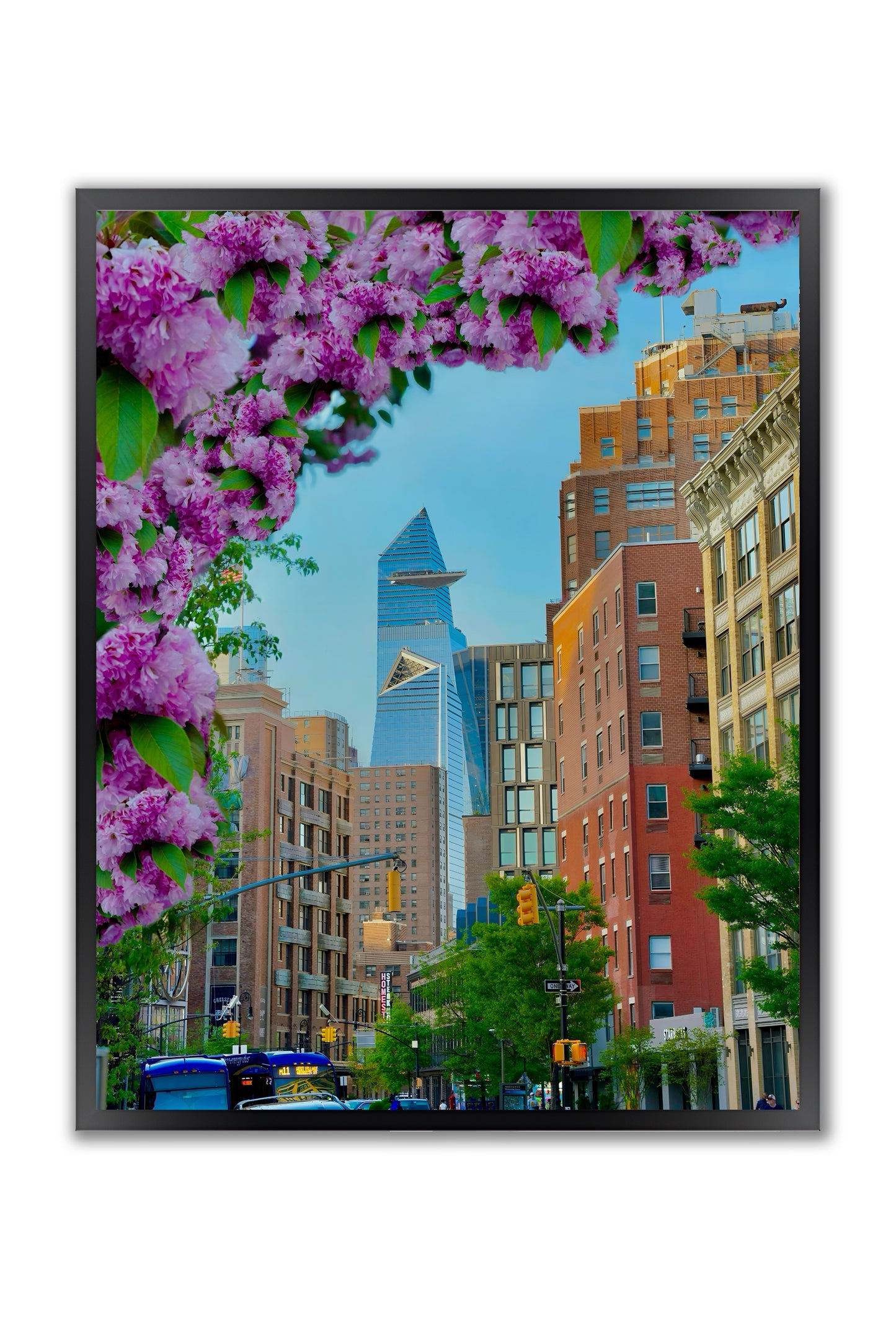 Blooming New York, Hudson Yards - Framed Photography Print
