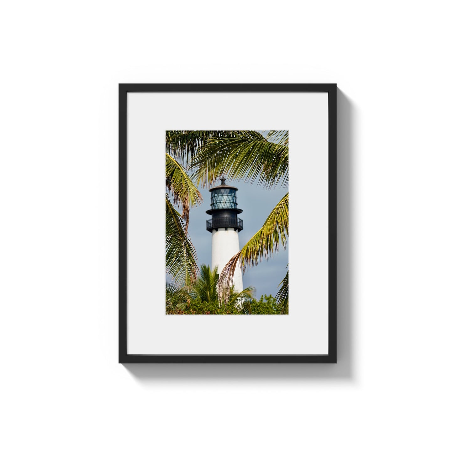 Cape Florida - Miami Lighthouse - Framed Photography Print