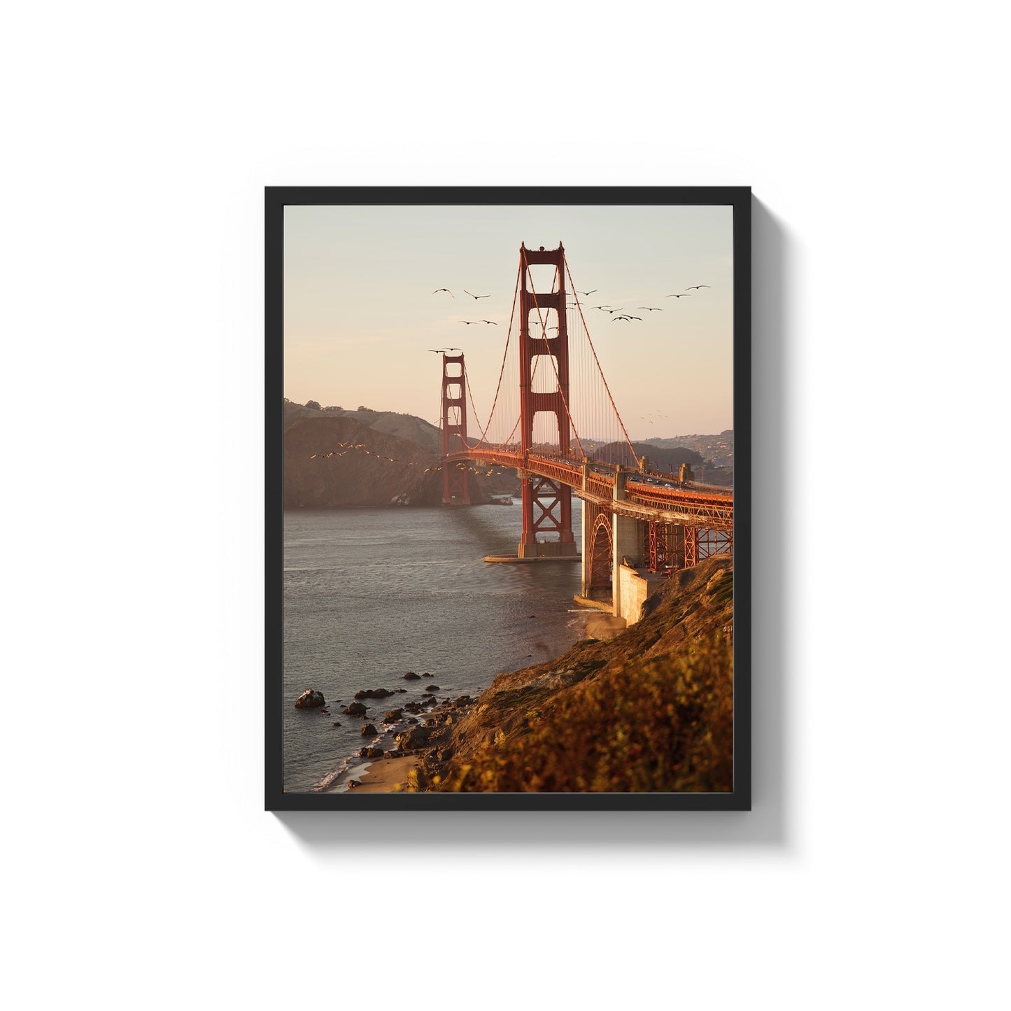 Golden Gates, San Francisco, California- Framed Photography Poster