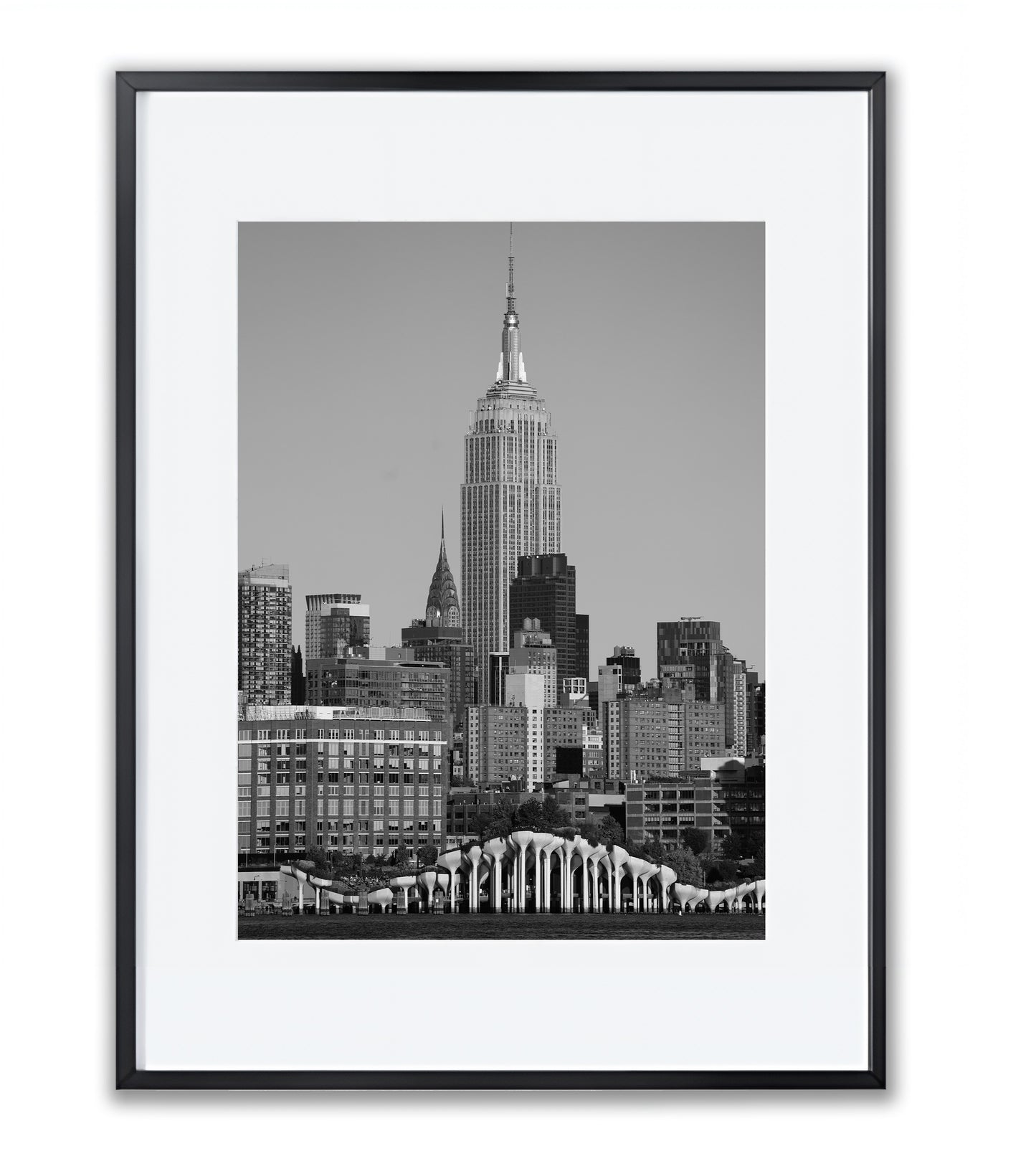 Classic and Modern Manhattan - Framed Photography Print