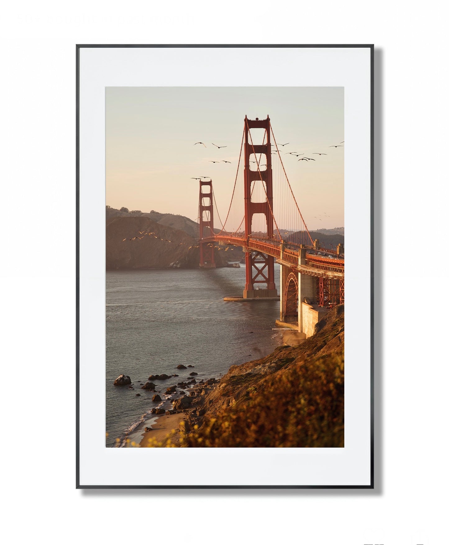 Golden Gates, San Francisco, California- Framed Photography Poster
