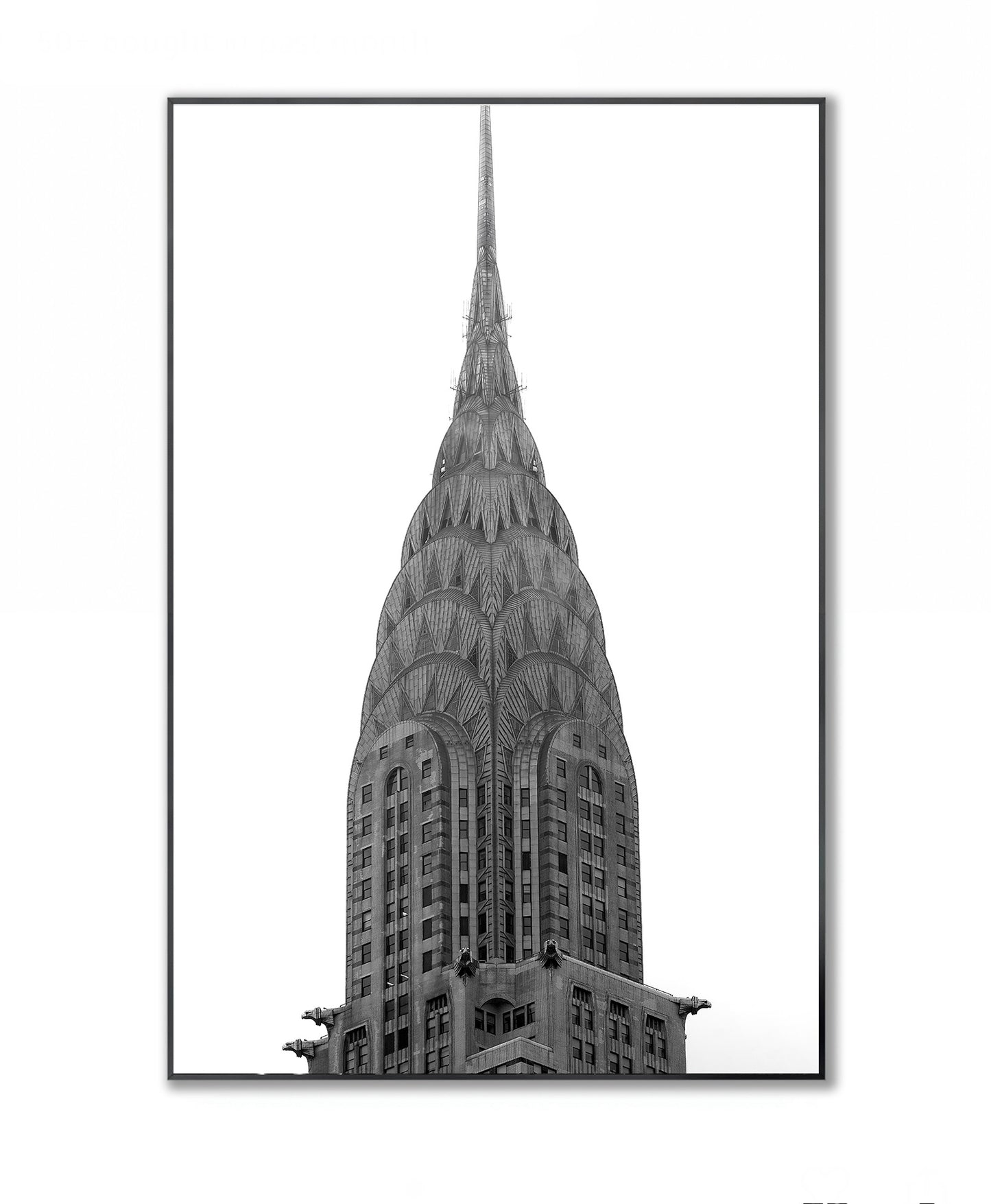 Skyscraper Jewel: Iconic Chrysler Building - Framed Photography Print