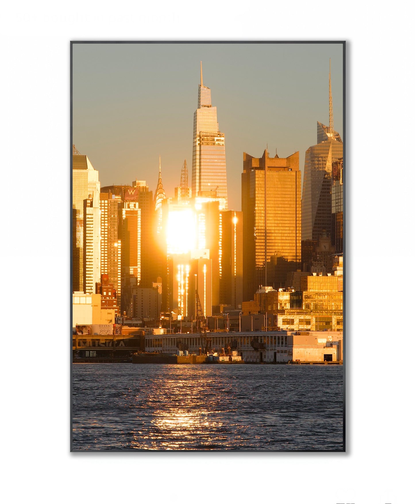 Sunset in the City - Framed Photography Print