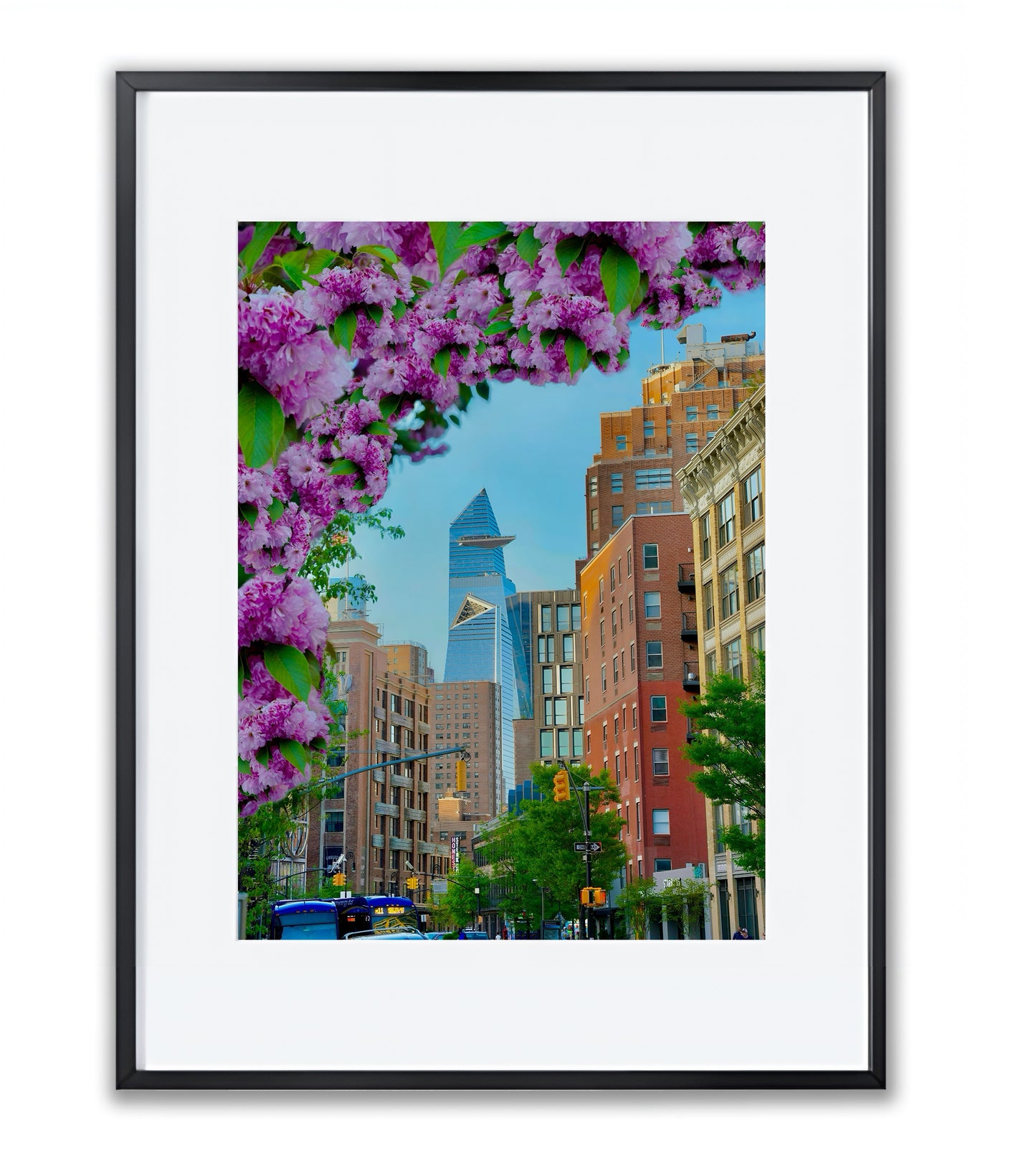 Blooming New York, Hudson Yards - Framed Photography Print